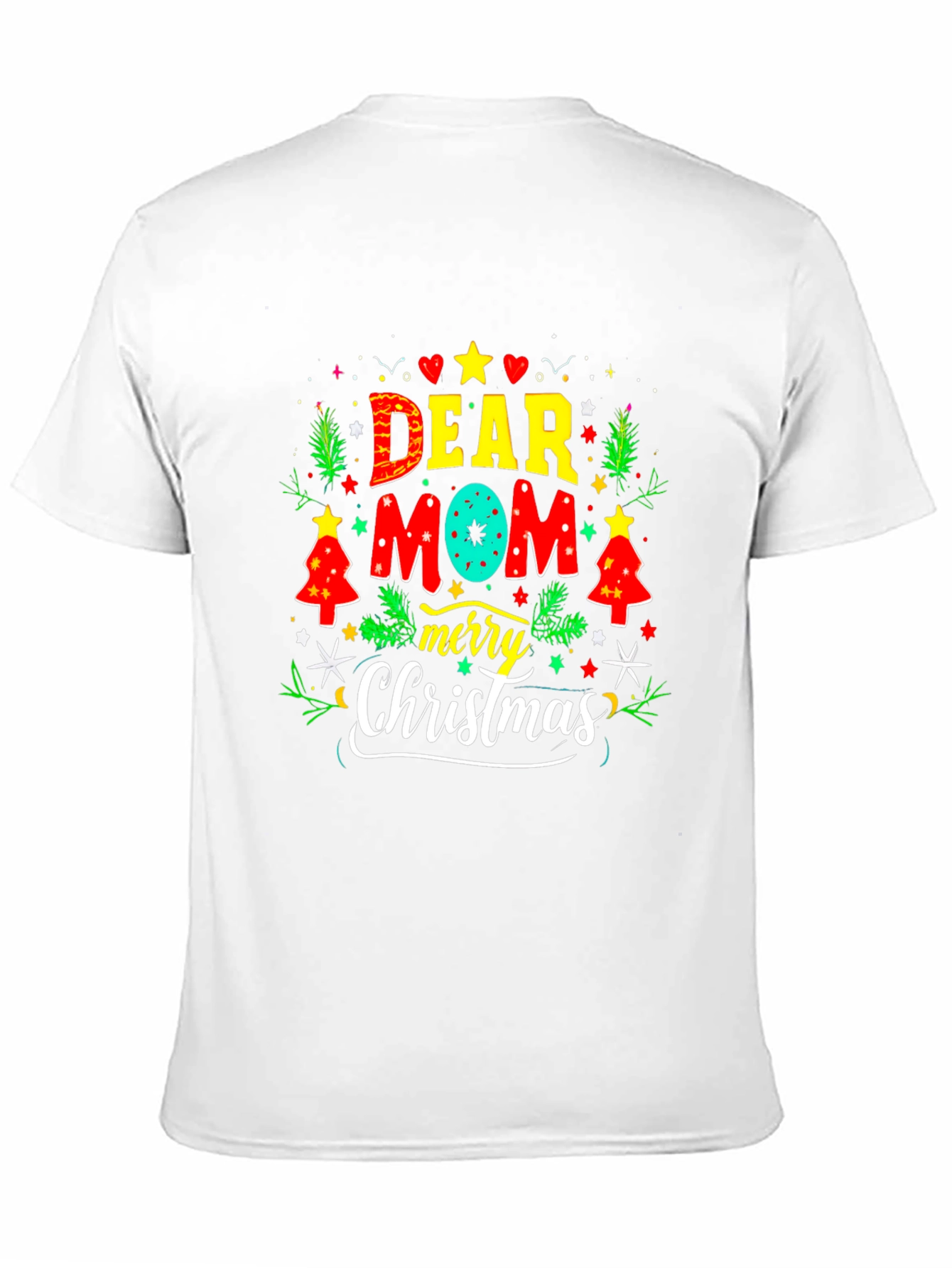 Dear Mom Merry Christmas Graphic Tee