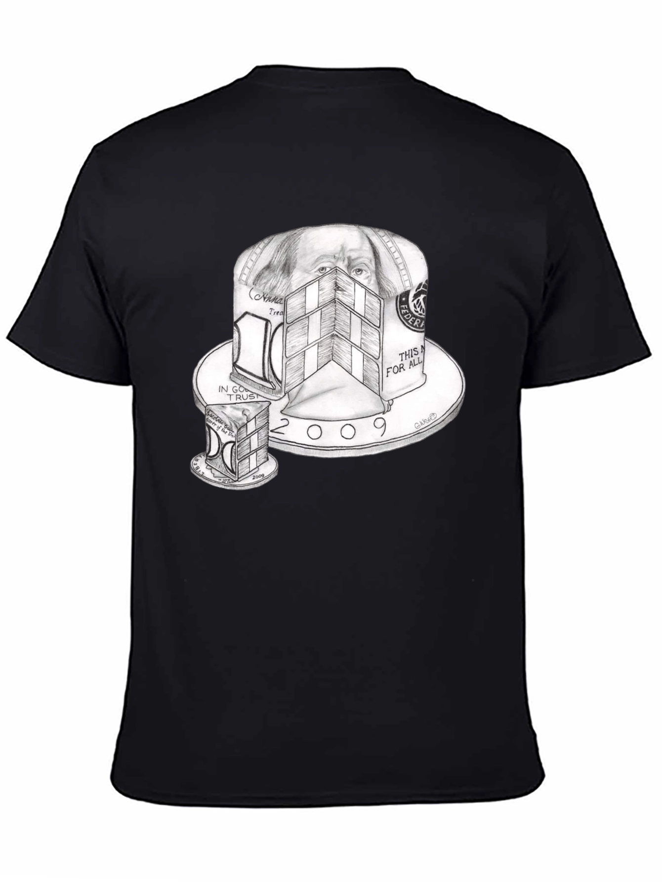 Money Cake Short Sleeve T-Shirt