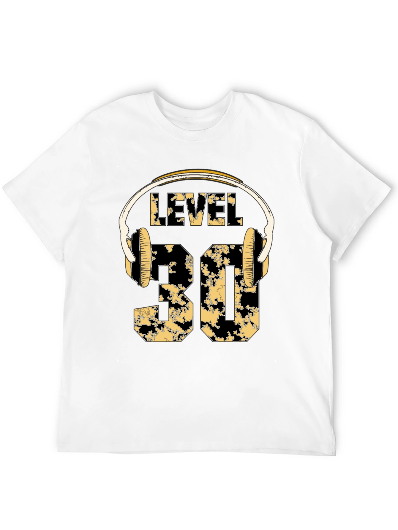 Level 30 Birthday T-Shirt with Headphones