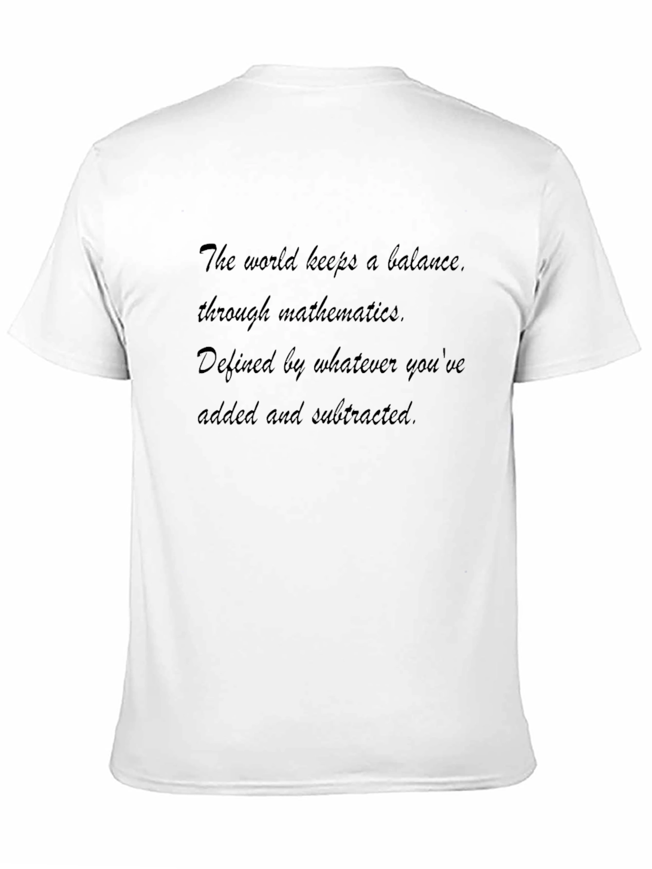 Mathematical Balance Tee