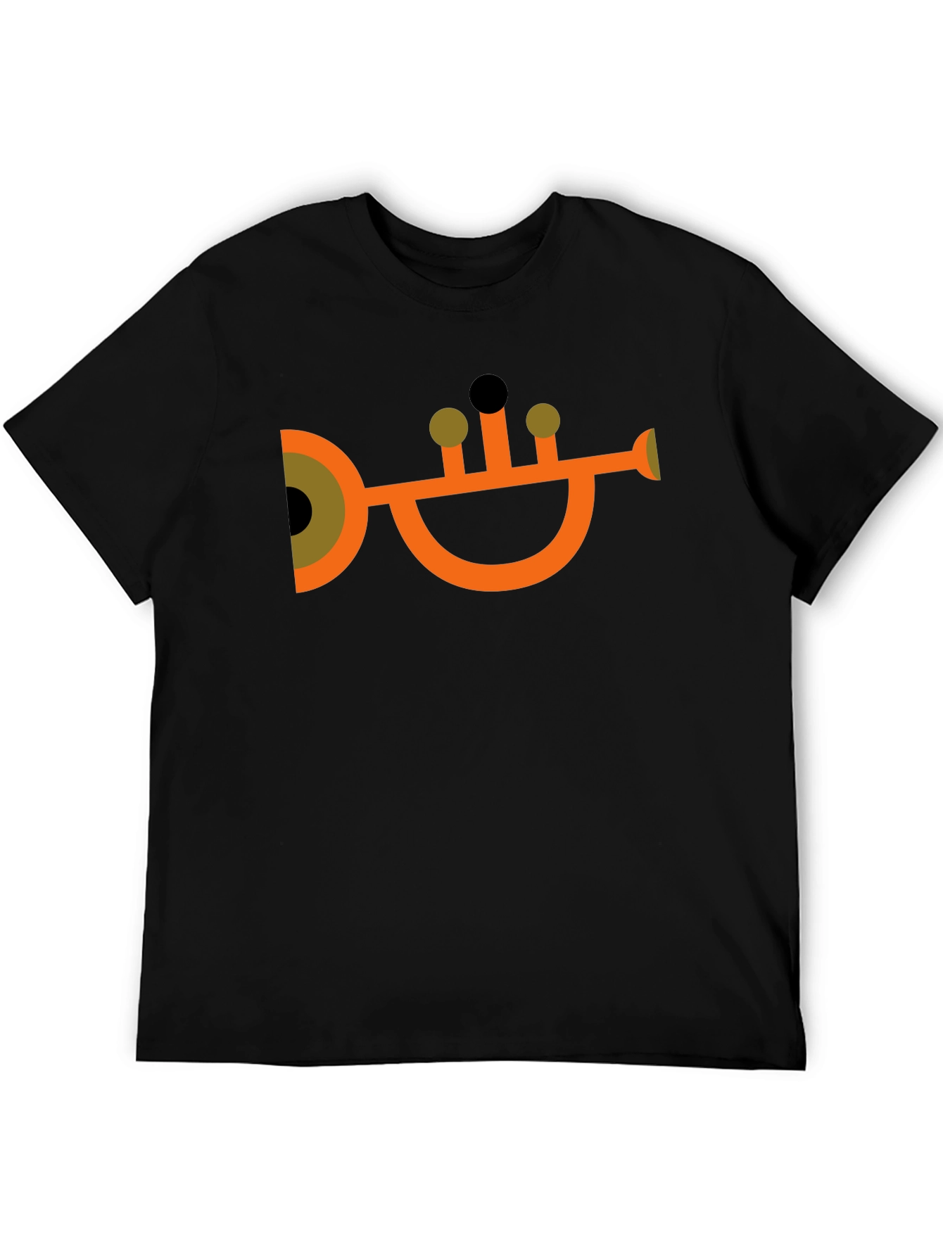 Trumpet Graphic T-Shirt - Unique Musician Tee