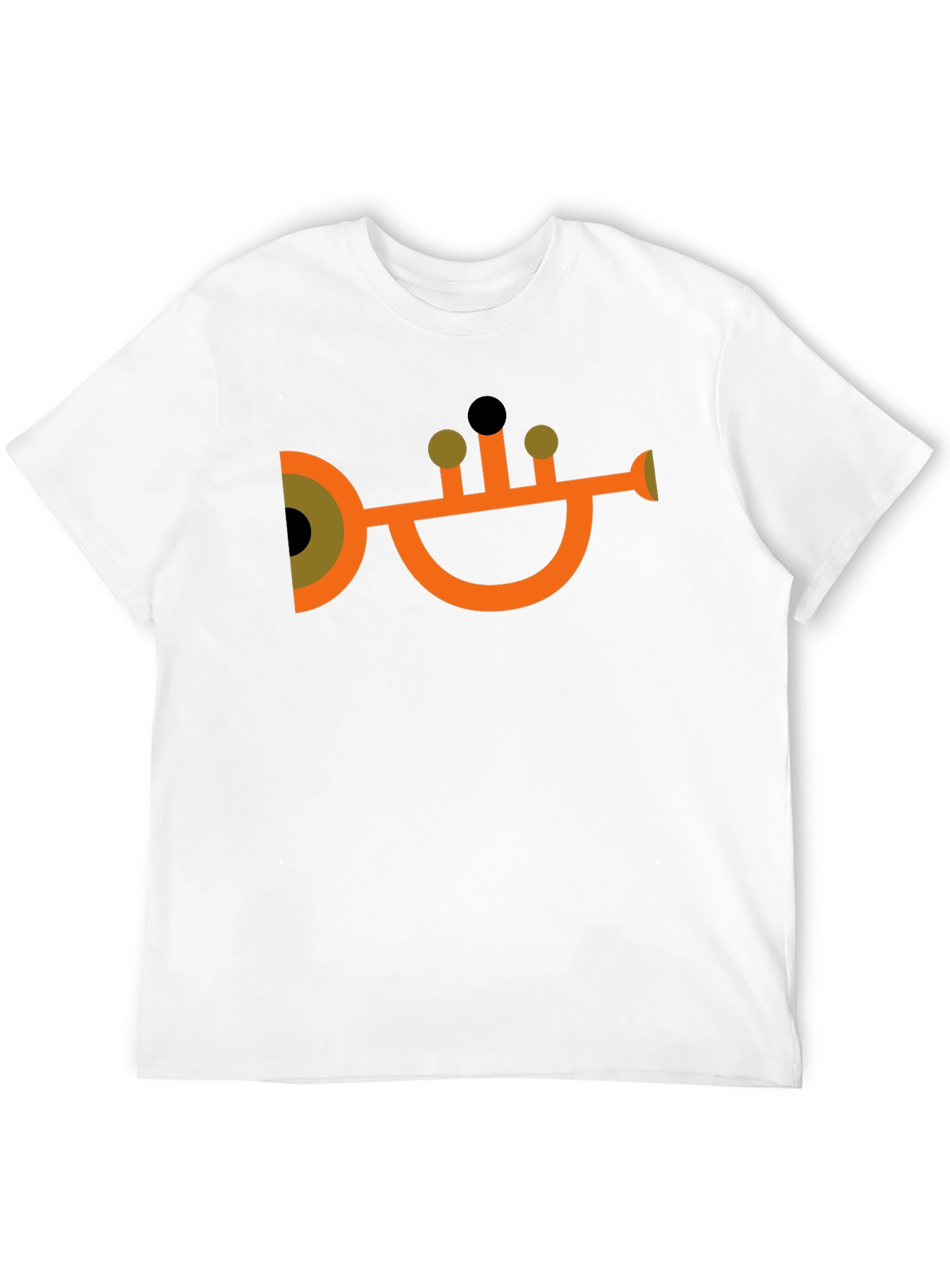 Trumpet Graphic T-Shirt - Unique Musician Tee
