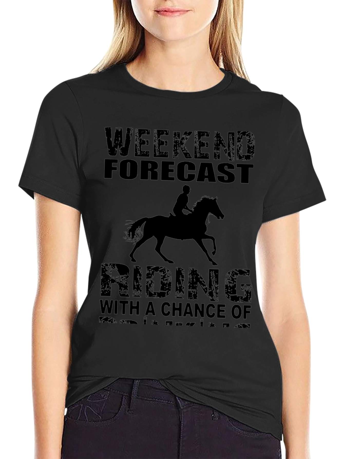 Weekend Forecast Riding T-Shirt
