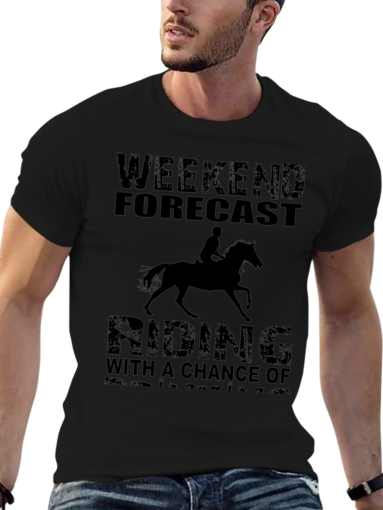 Weekend Forecast Riding T-Shirt