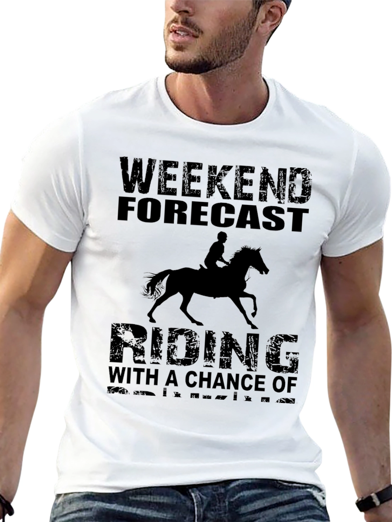 Weekend Forecast Riding T-Shirt