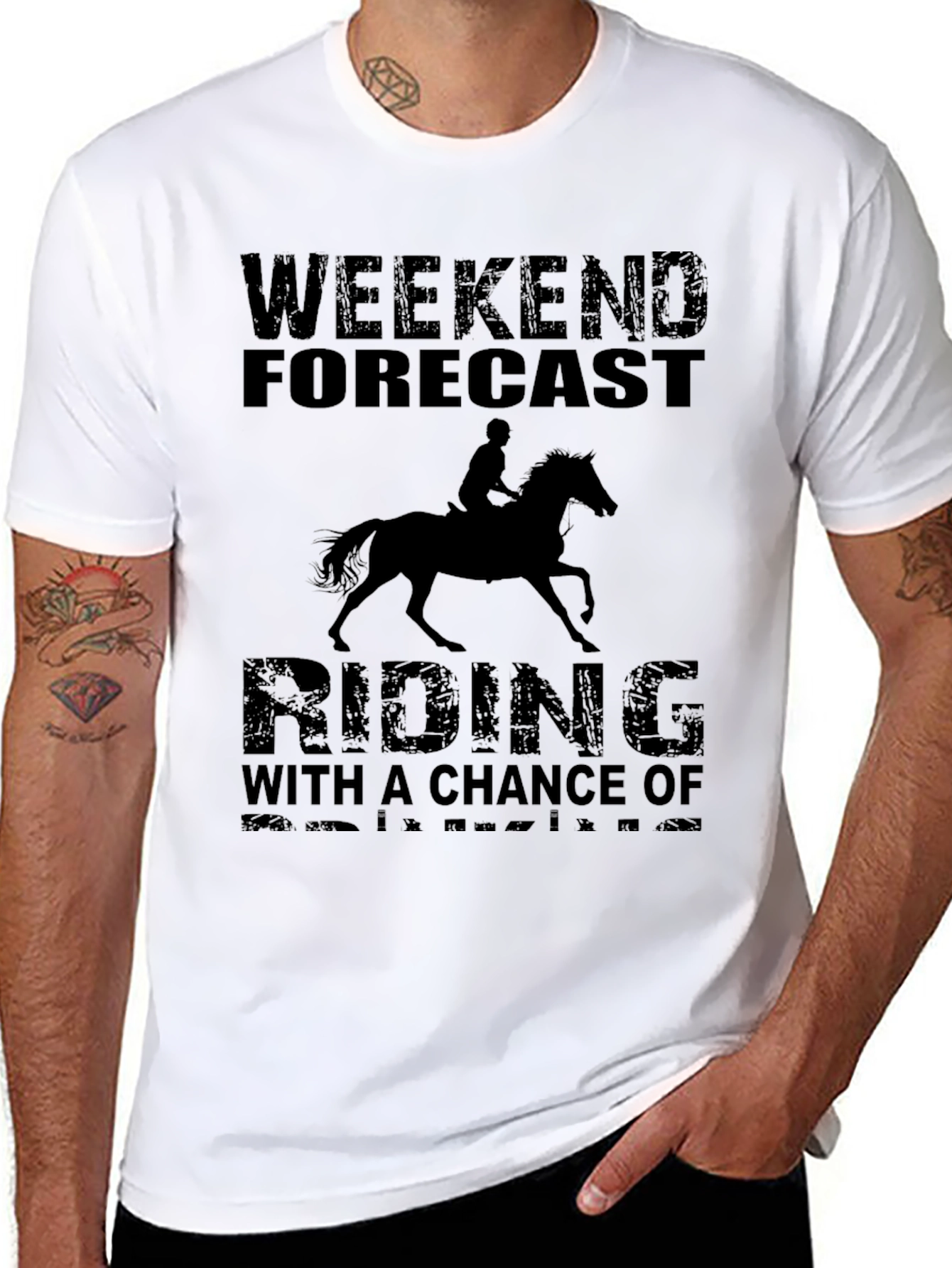 Weekend Forecast Riding T-Shirt