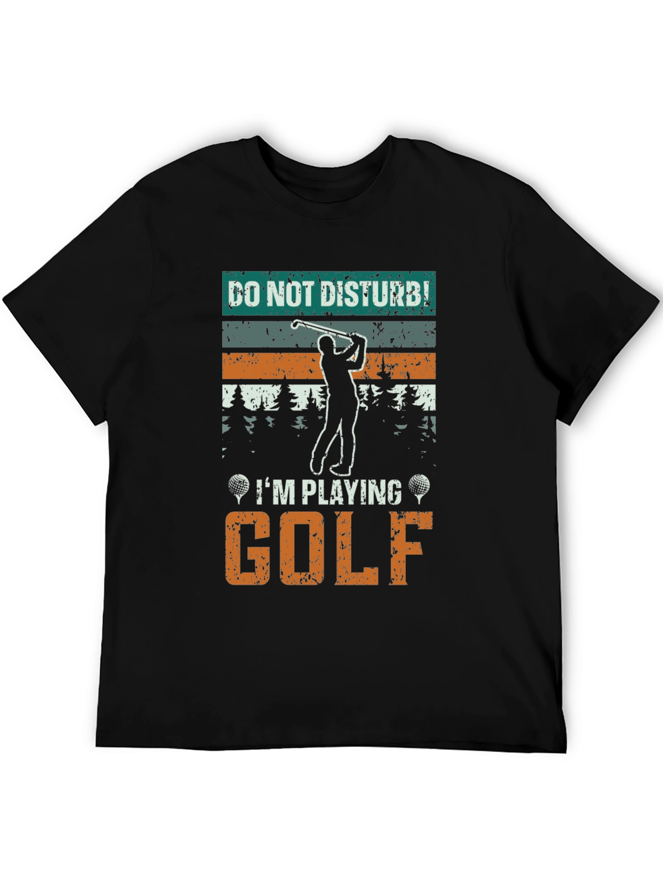 Do Not Disturb Golf T-Shirt - Golfer Tee