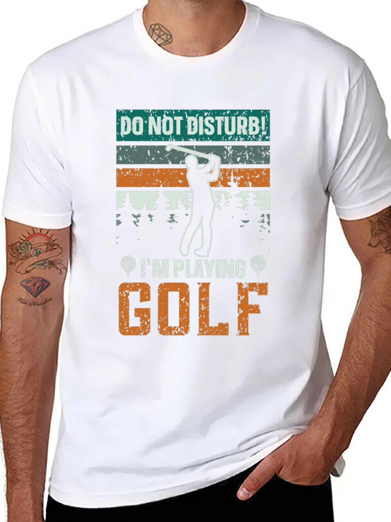 Do Not Disturb Golf T-Shirt - Golfer Tee