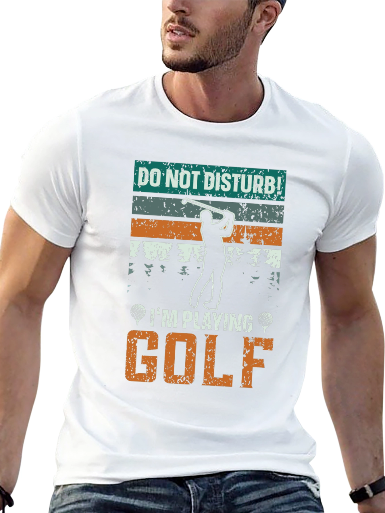 Do Not Disturb Golf T-Shirt - Golfer Tee