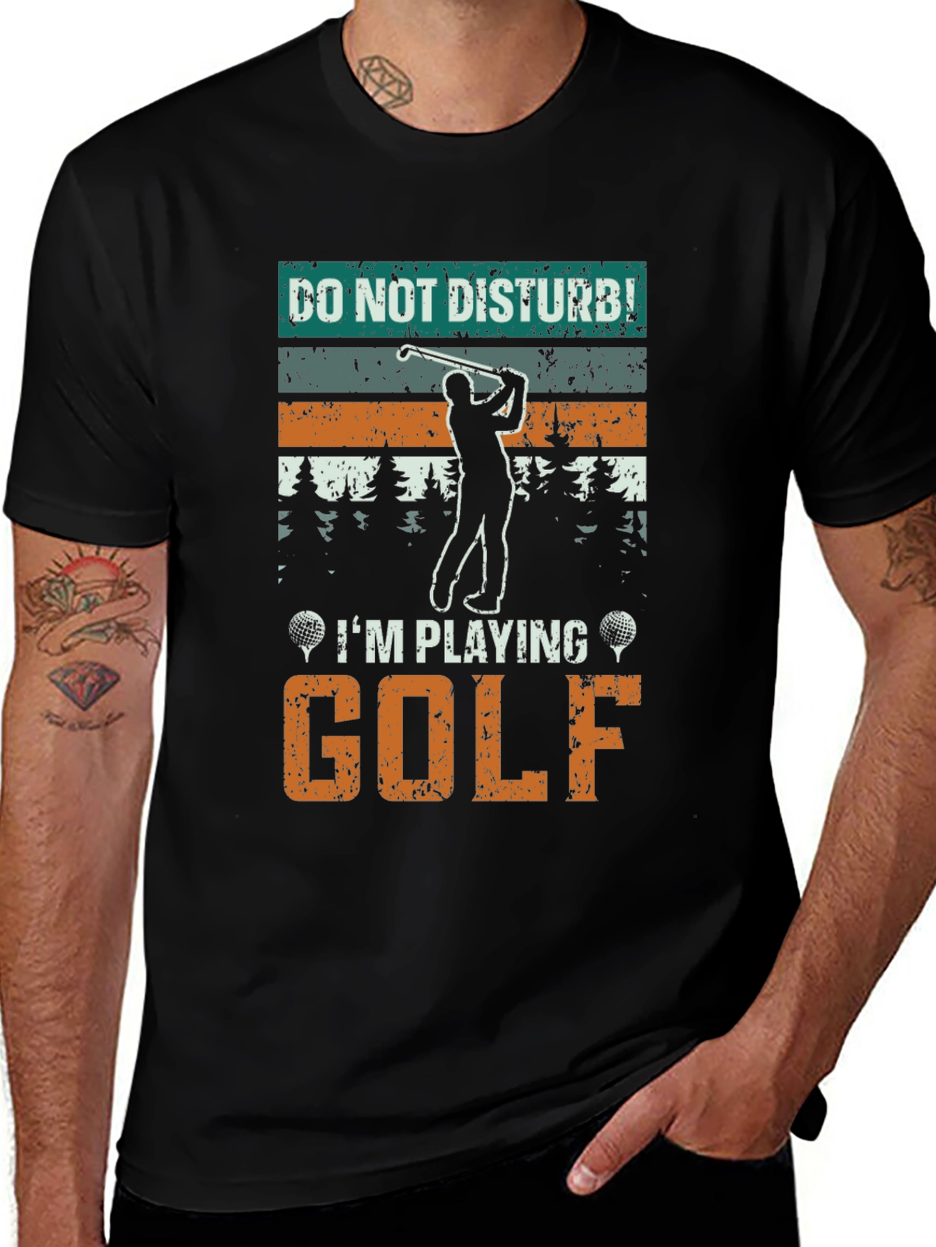 Do Not Disturb Golf T-Shirt - Golfer Tee