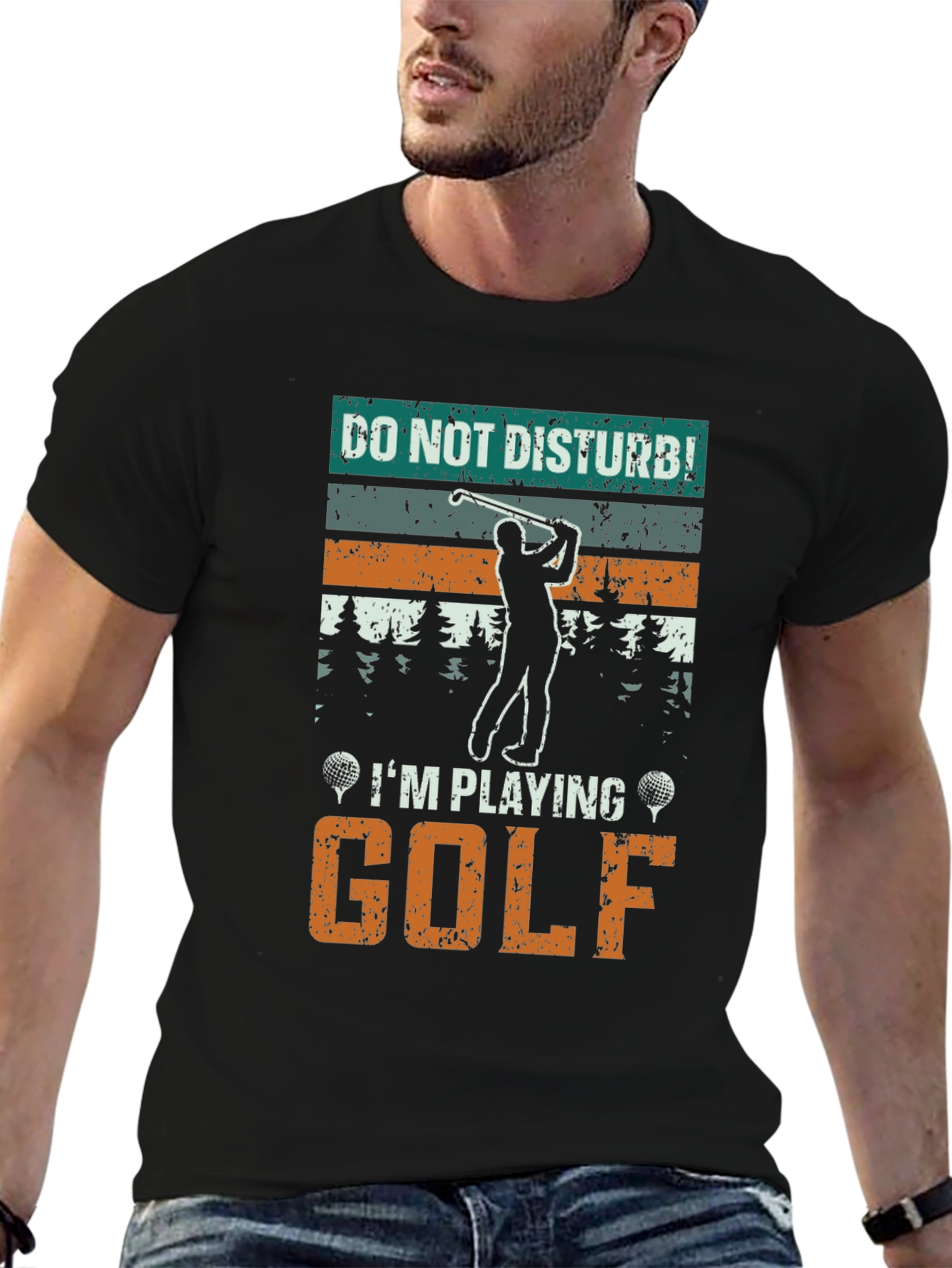 Do Not Disturb Golf T-Shirt - Golfer Tee