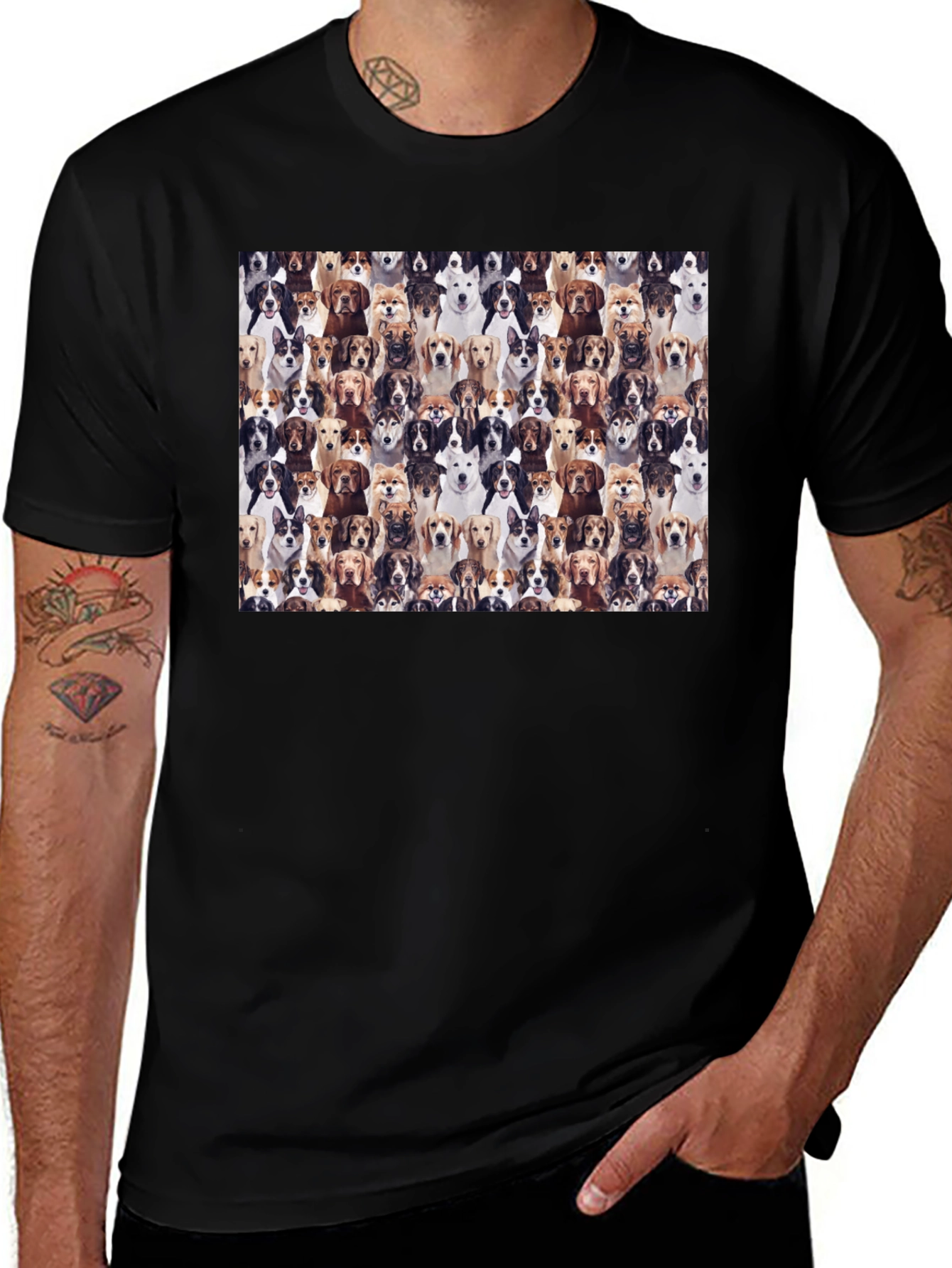 Dog Breed Collage T-Shirt
