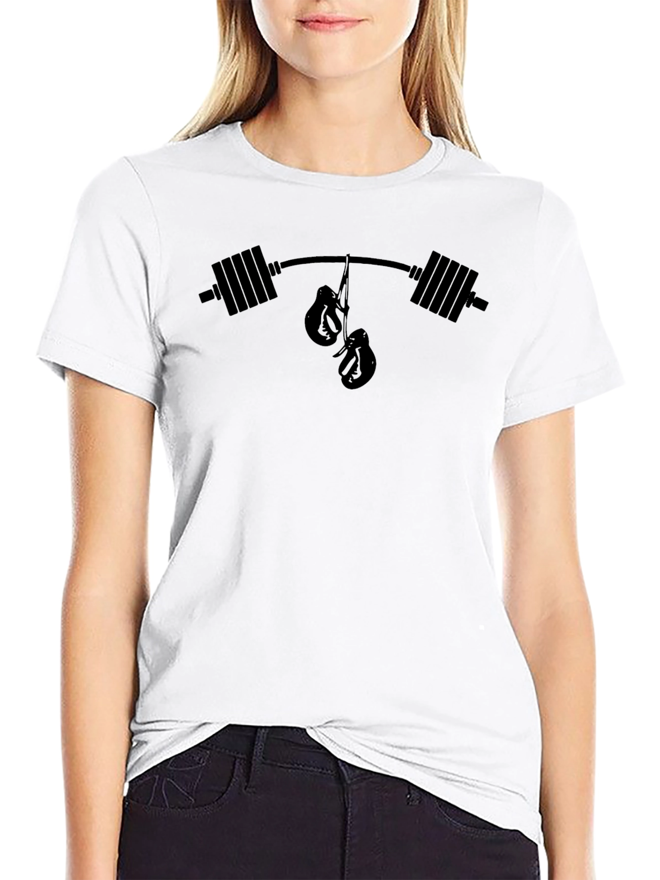 Weightlifting Boxing T-Shirt - Gym Workout Apparel