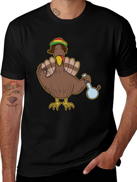 Rasta Turkey Thanksgiving T-Shirt