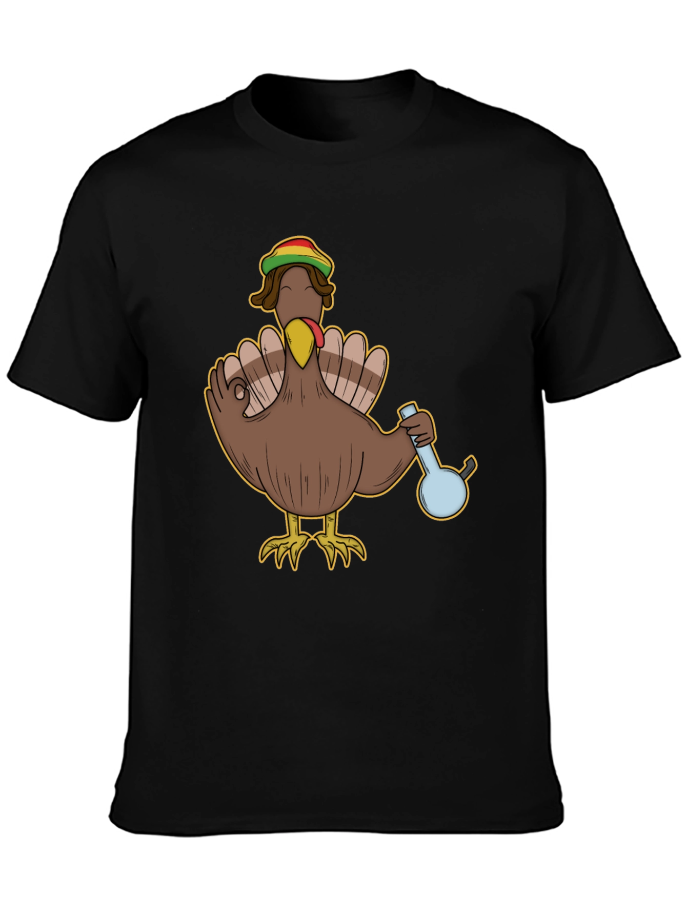 Rasta Turkey Thanksgiving T-Shirt