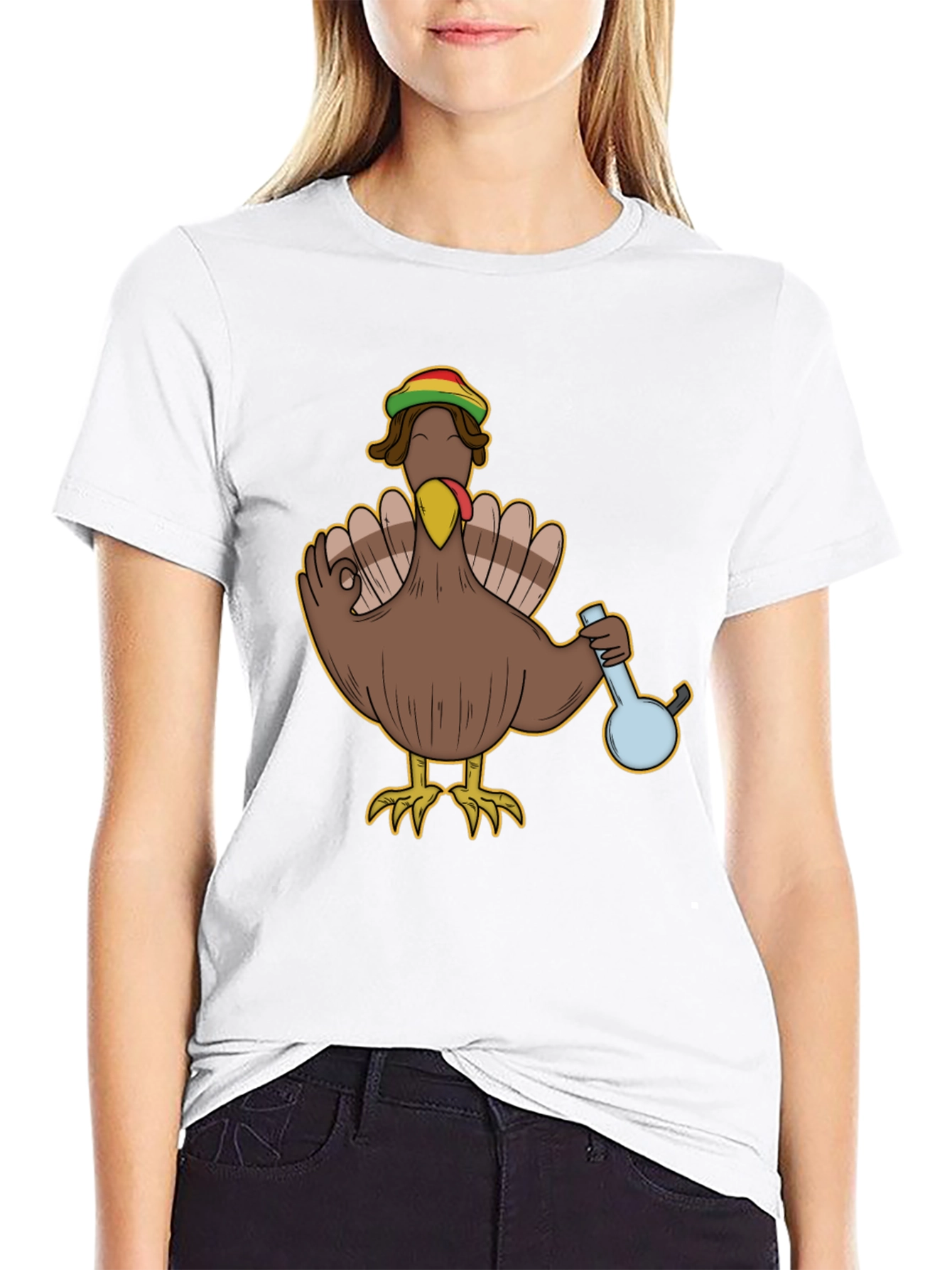 Rasta Turkey Thanksgiving T-Shirt