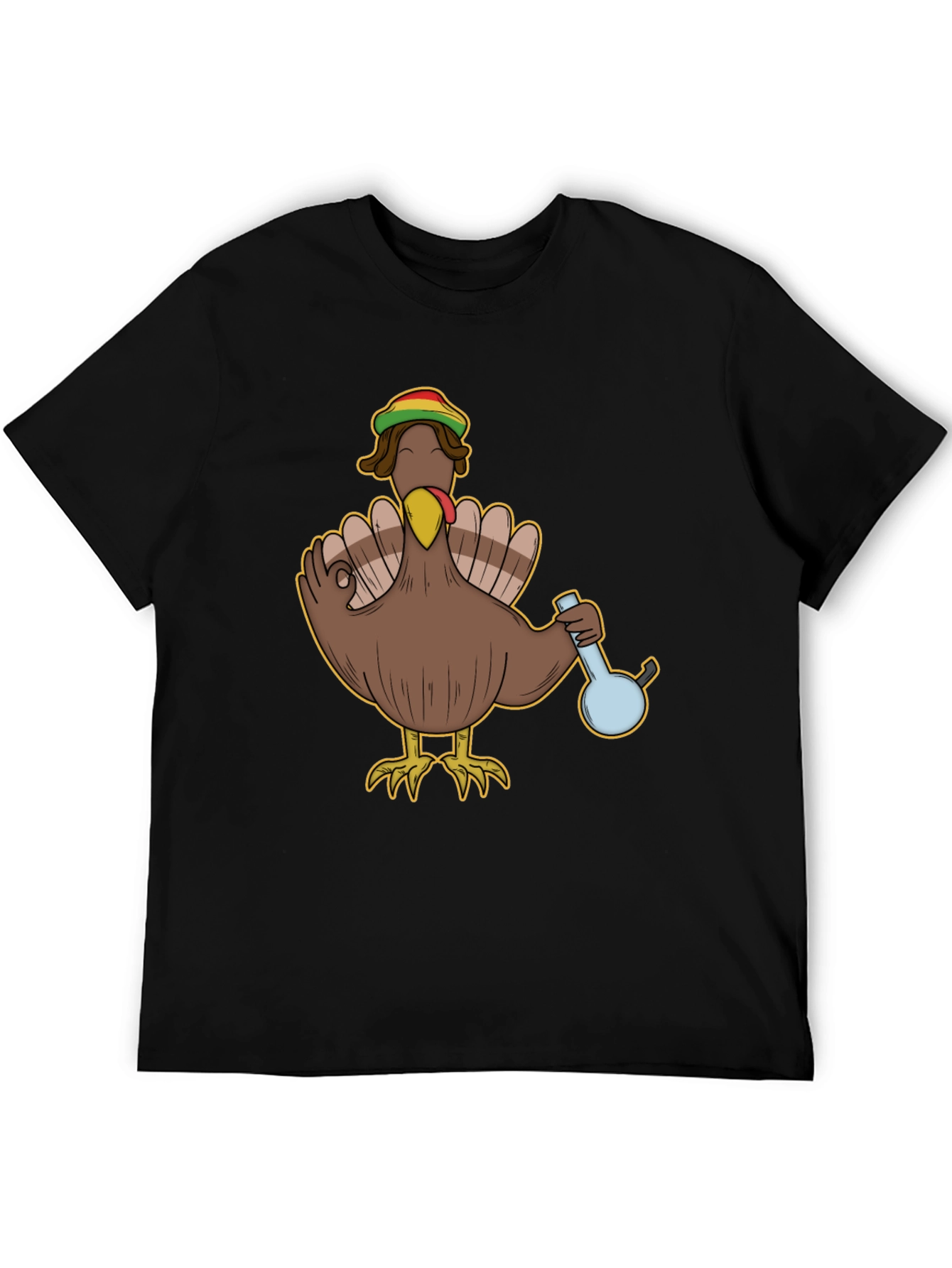 Rasta Turkey Thanksgiving T-Shirt