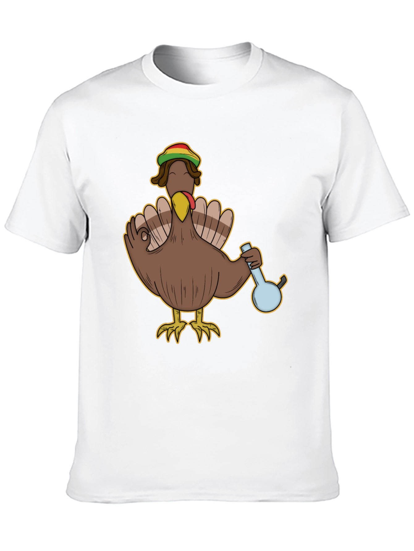 Rasta Turkey Thanksgiving T-Shirt