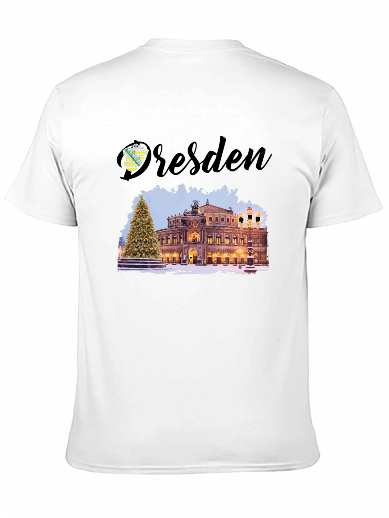 Dresden T-Shirt - Germany Winter Scene