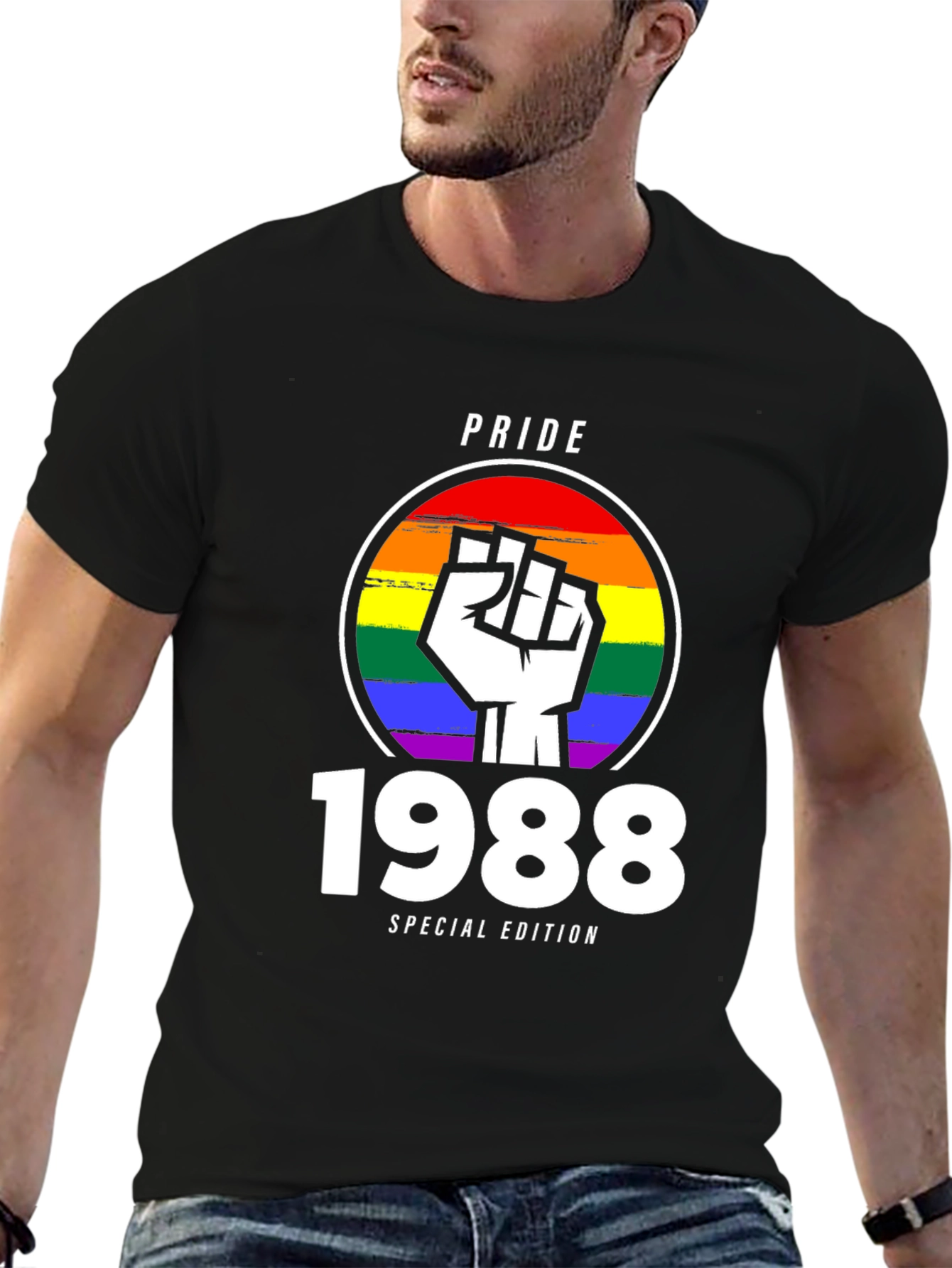 Pride 1988 Special Edition Black T-Shirt