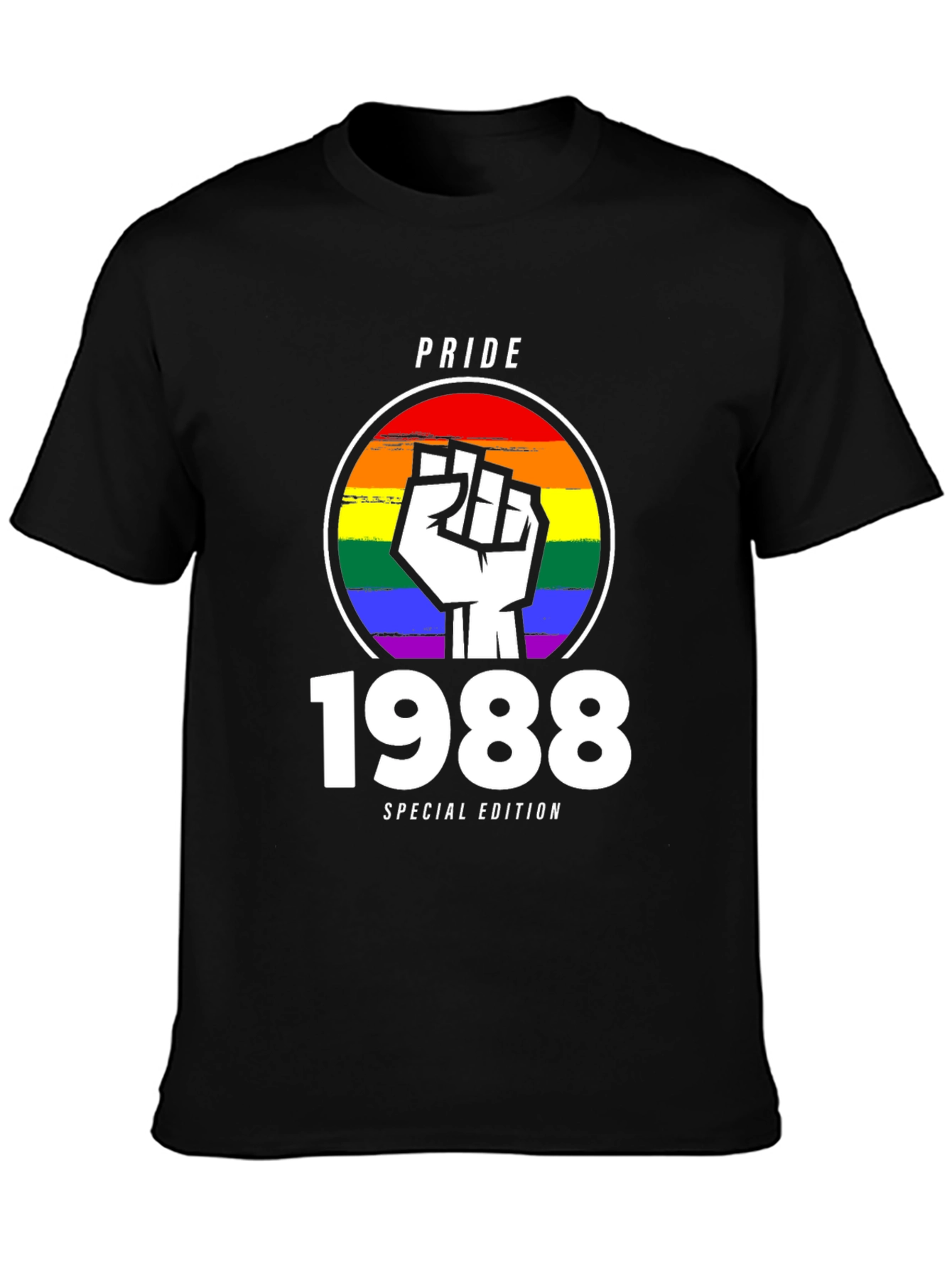 Pride 1988 Special Edition Black T-Shirt