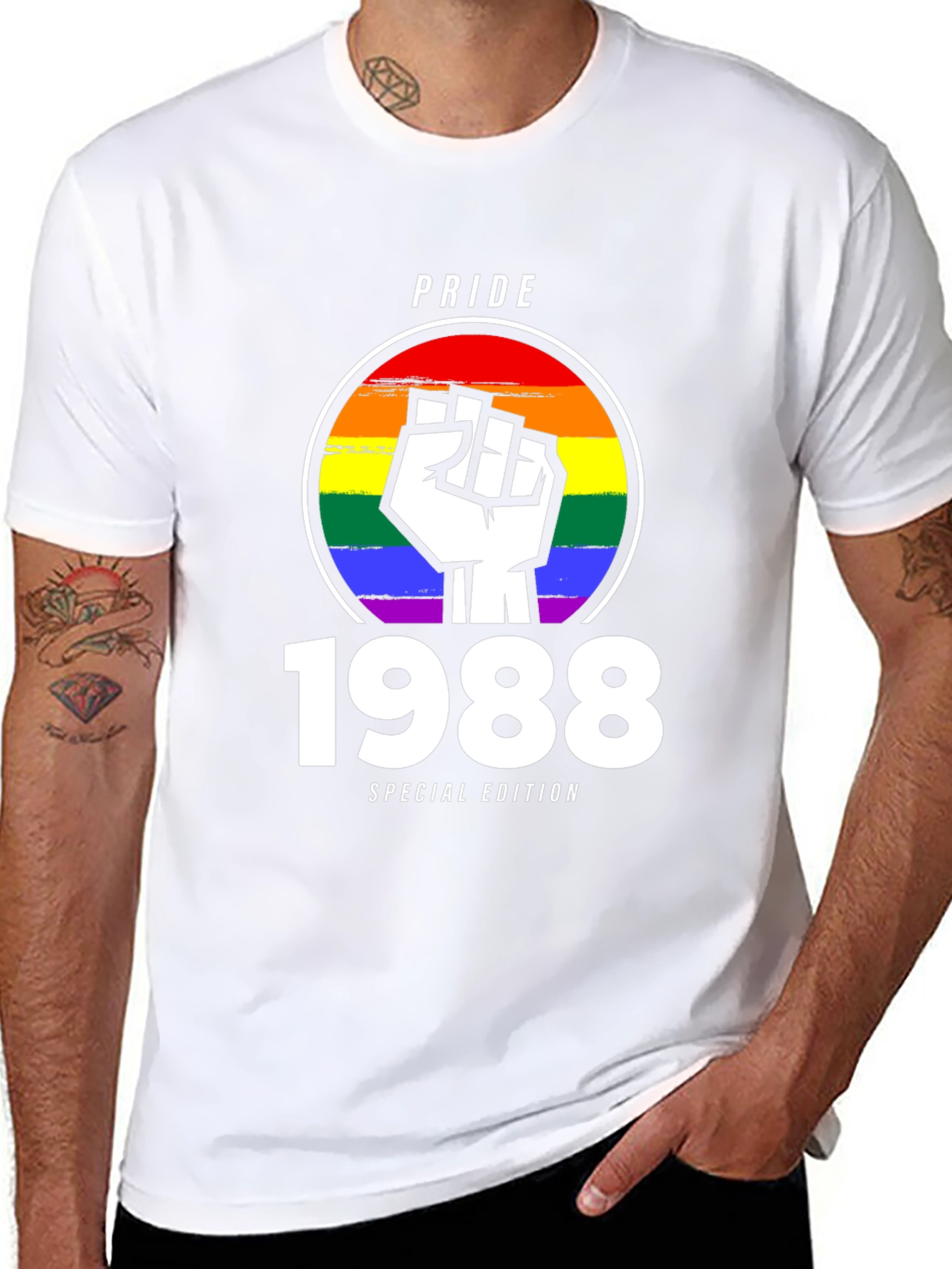 Pride 1988 Special Edition Black T-Shirt