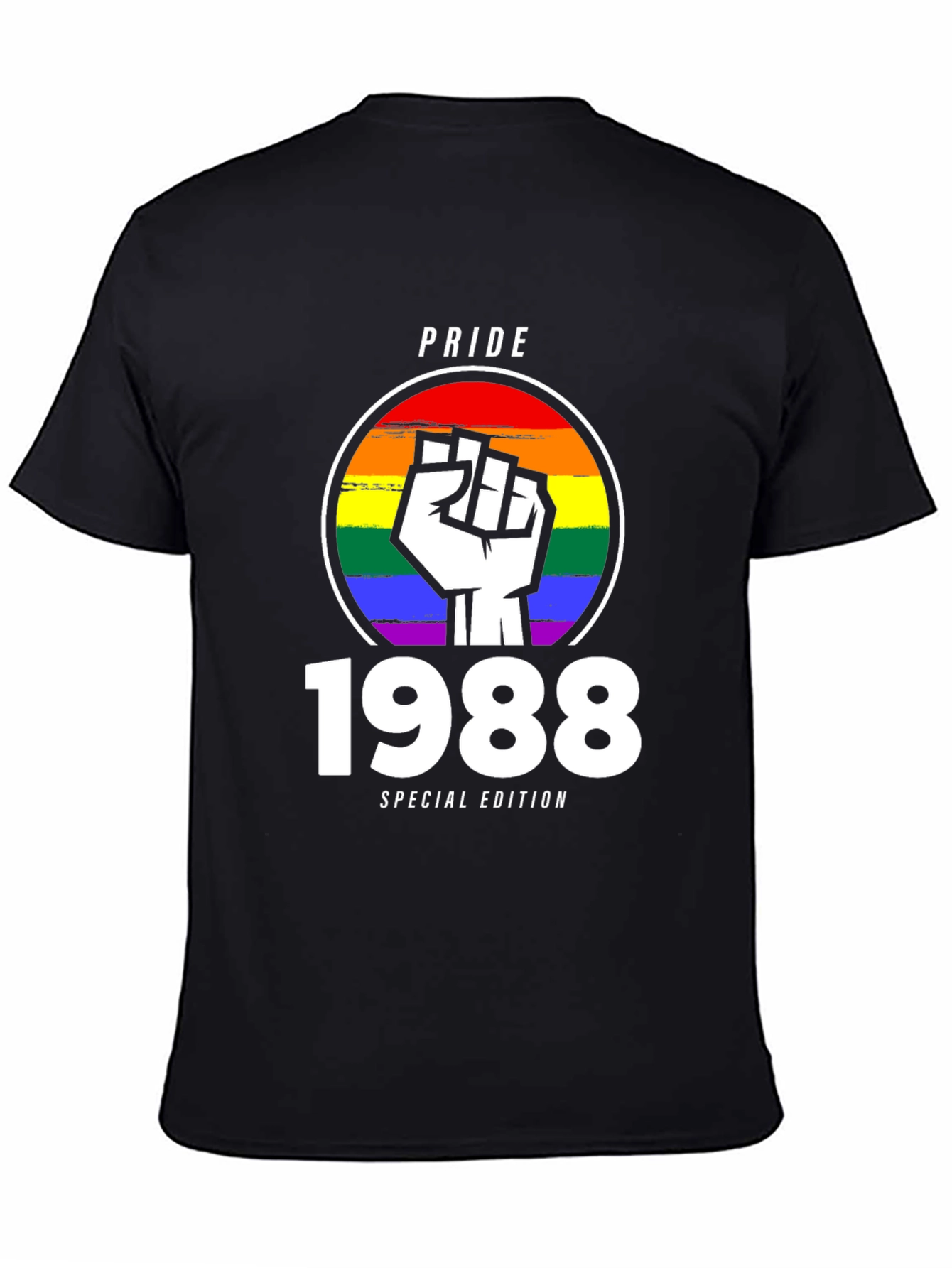 Pride 1988 Special Edition Black T-Shirt
