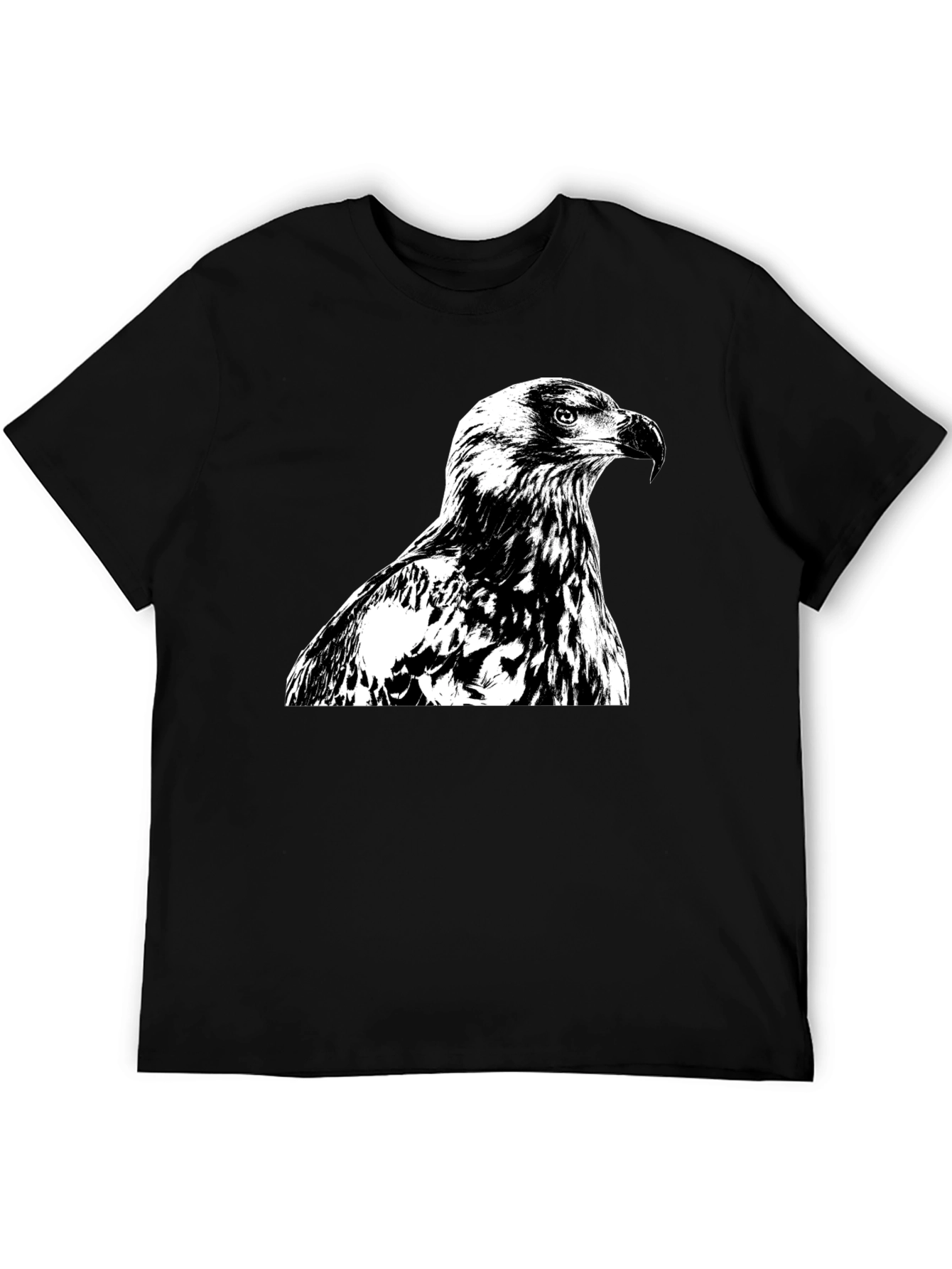 Eagle Graphic Tee - Bold Black T-Shirt