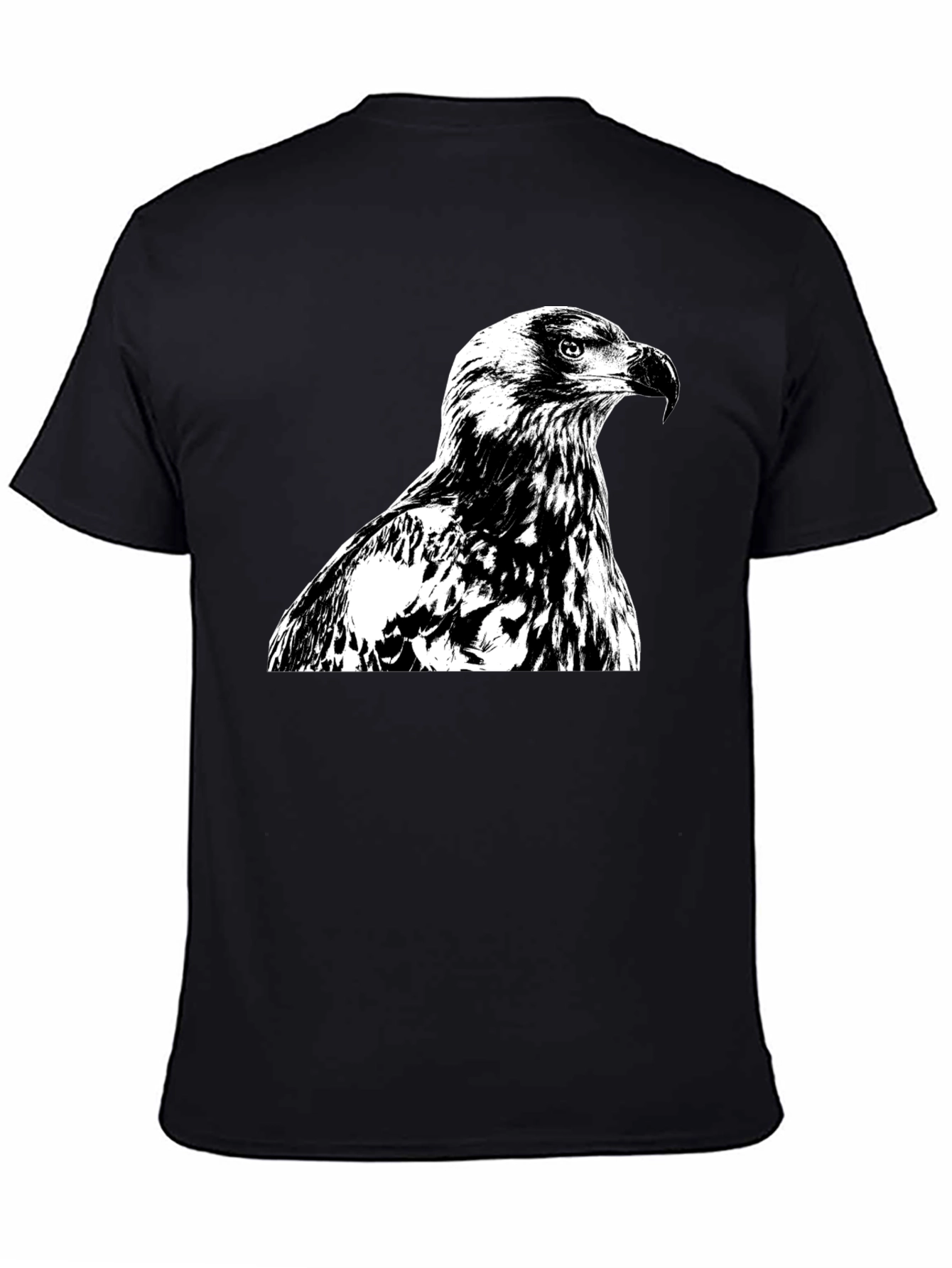 Eagle Graphic Tee - Bold Black T-Shirt
