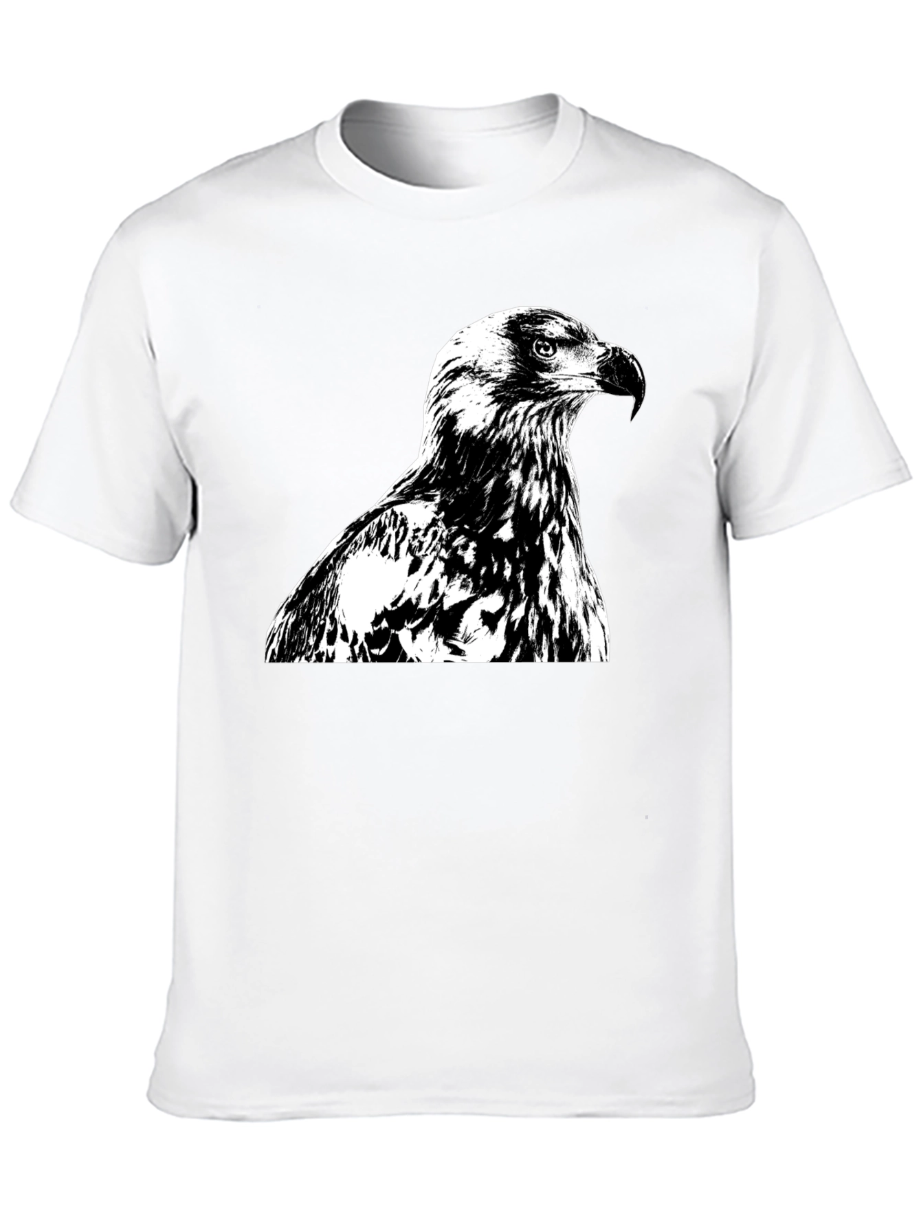 Eagle Graphic Tee - Bold Black T-Shirt