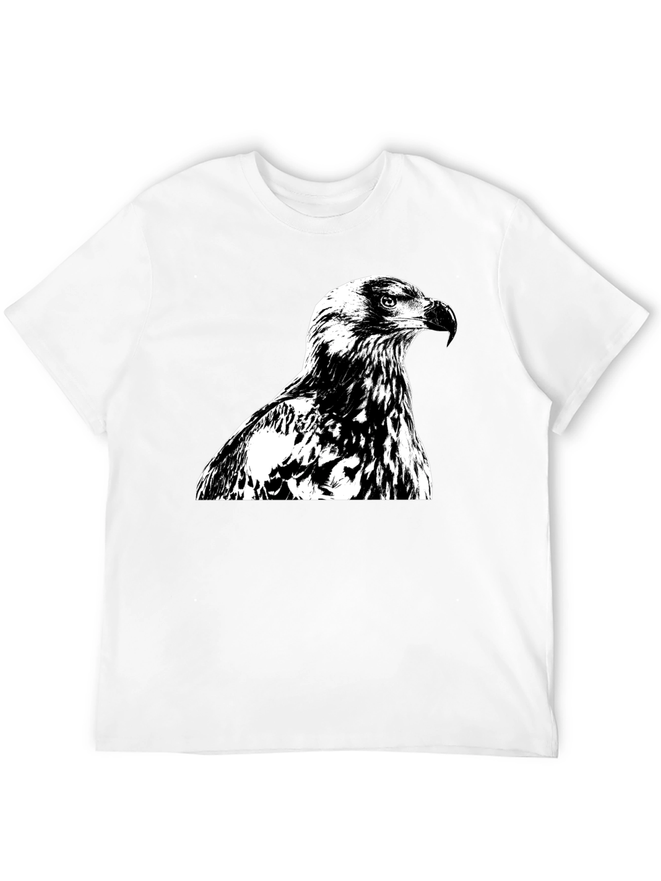 Eagle Graphic Tee - Bold Black T-Shirt