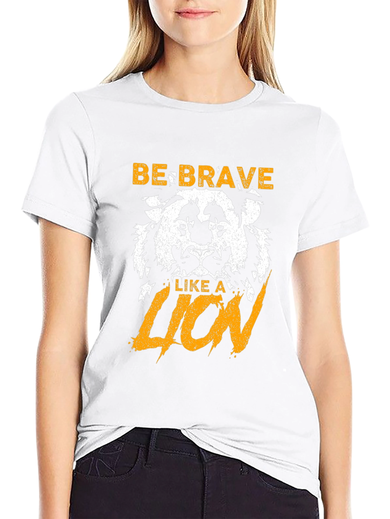 Be Brave Like a Lion Graphic T-Shirt