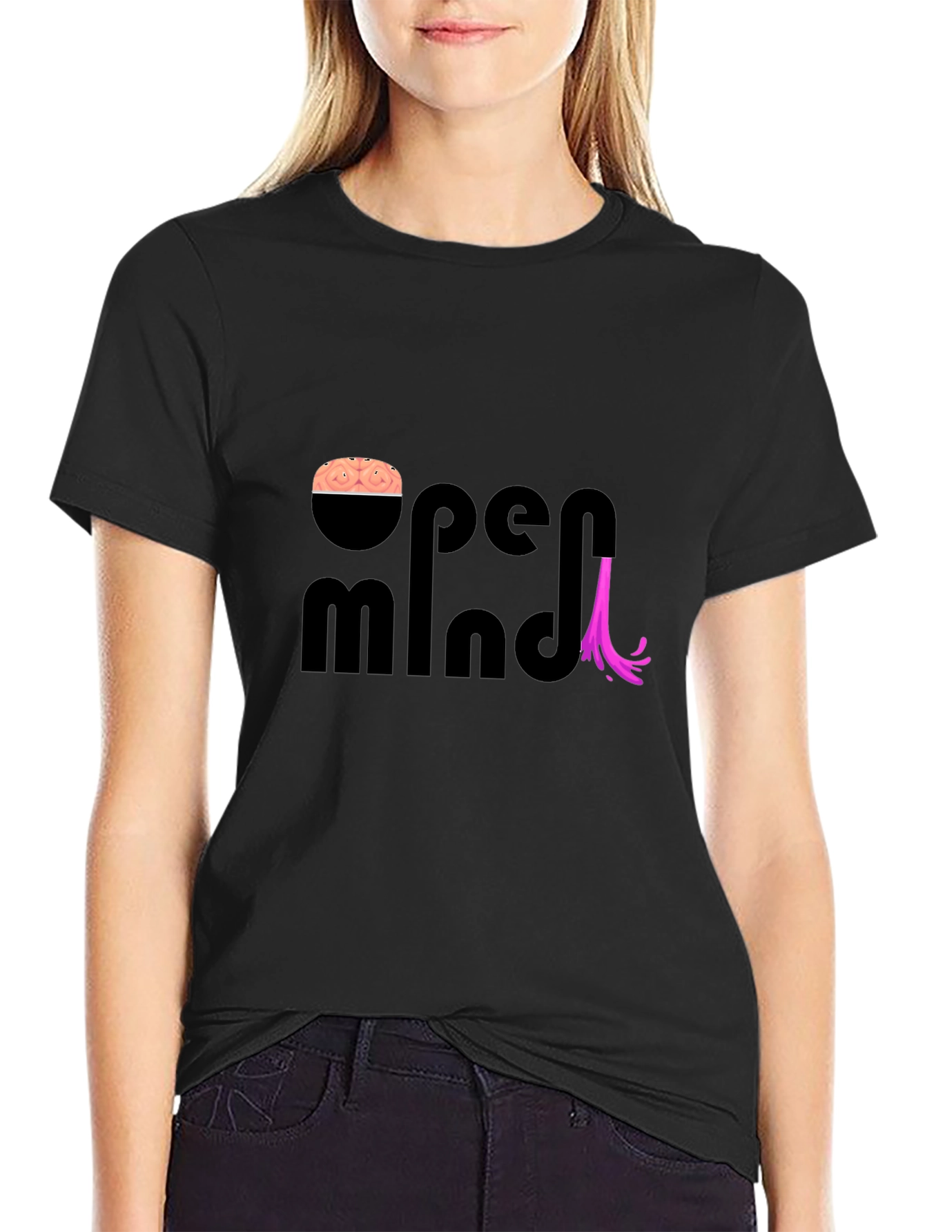 Open Mind T-Shirt - Creative Brain Design