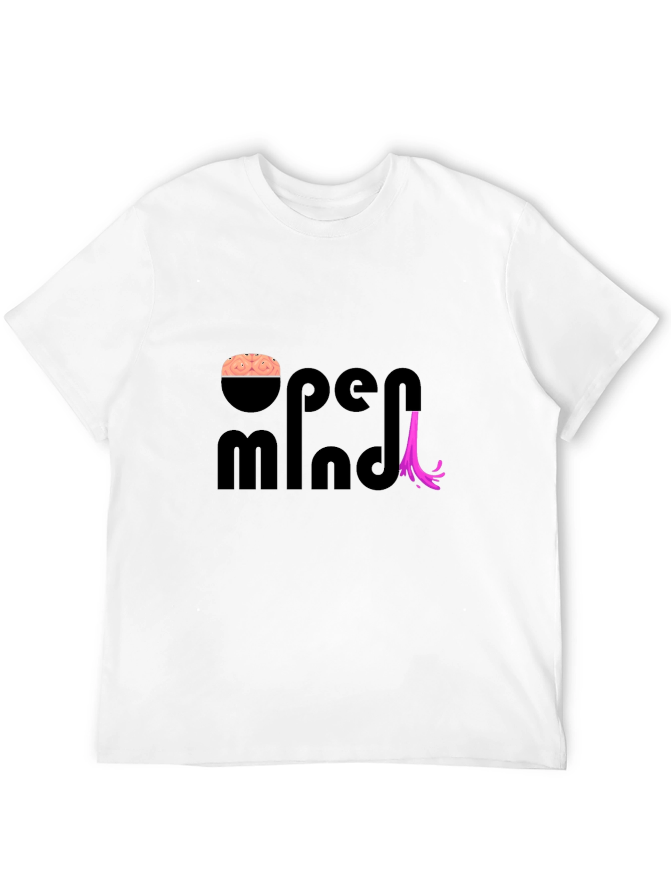 Open Mind T-Shirt - Creative Brain Design