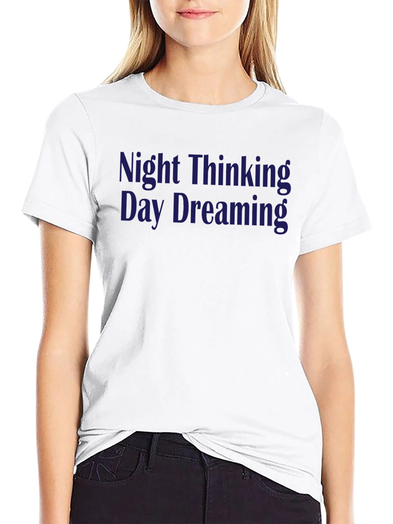Night Thinking Day Dreaming Graphic T-Shirt