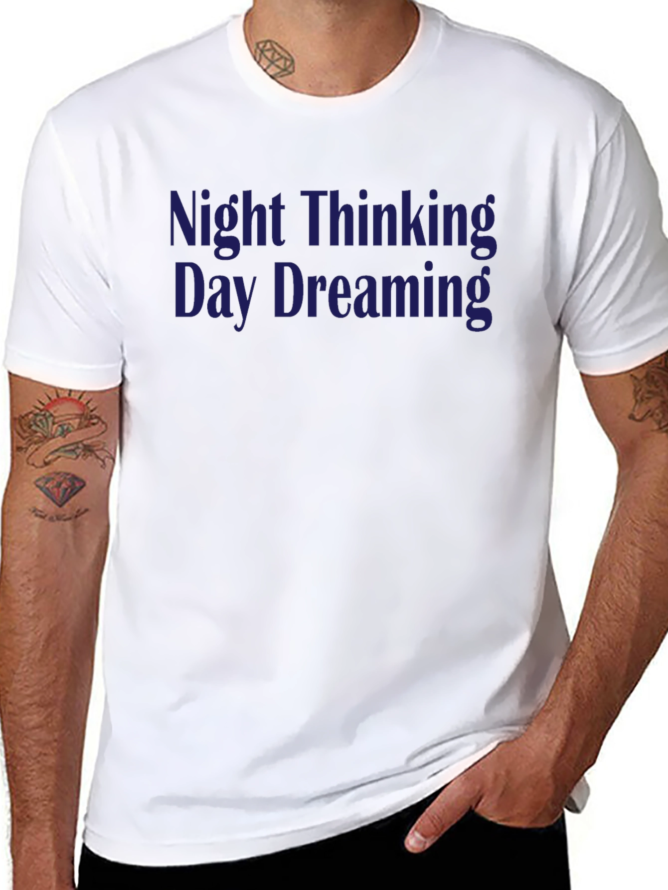 Night Thinking Day Dreaming Graphic T-Shirt