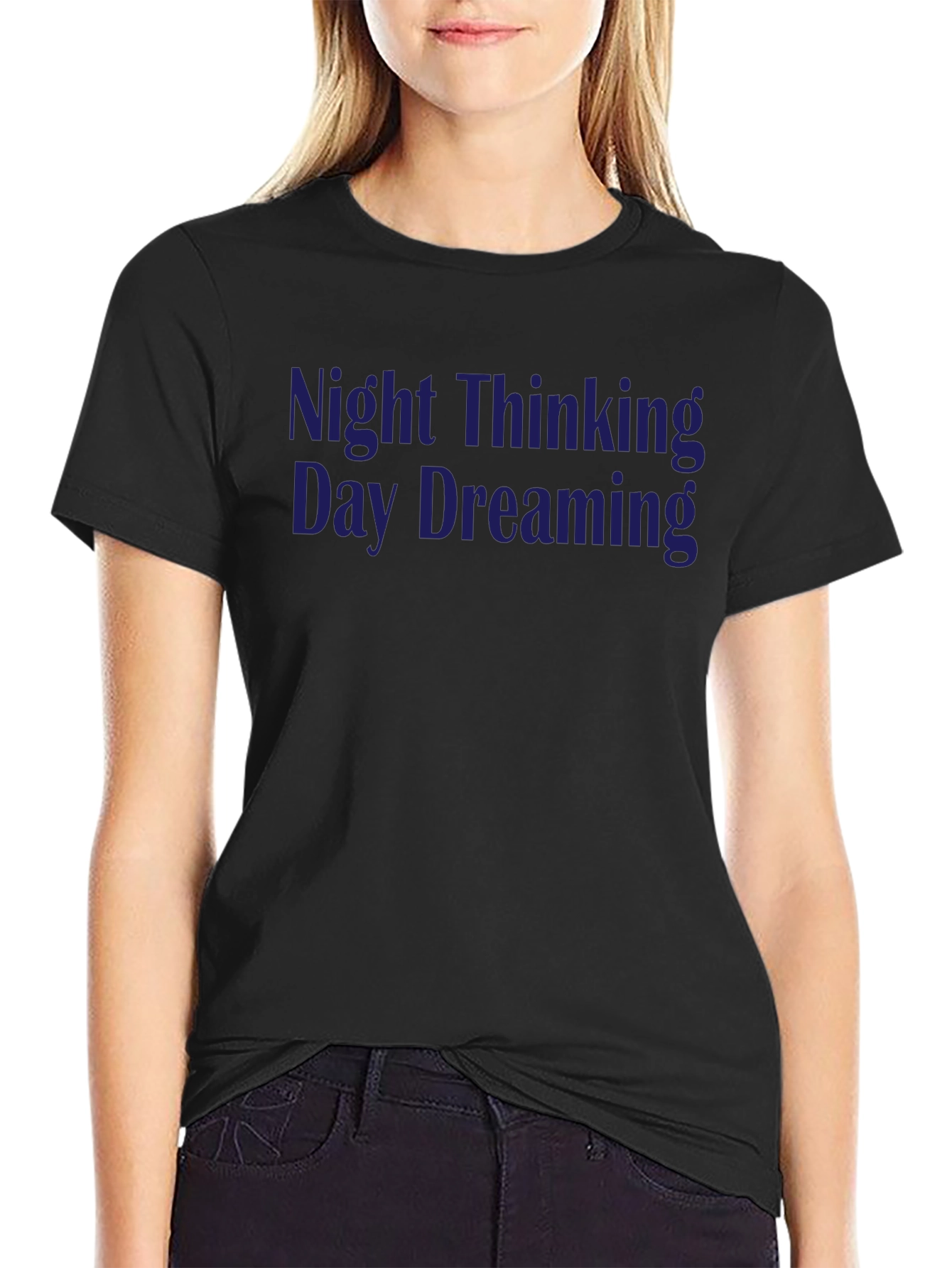 Night Thinking Day Dreaming Graphic T-Shirt