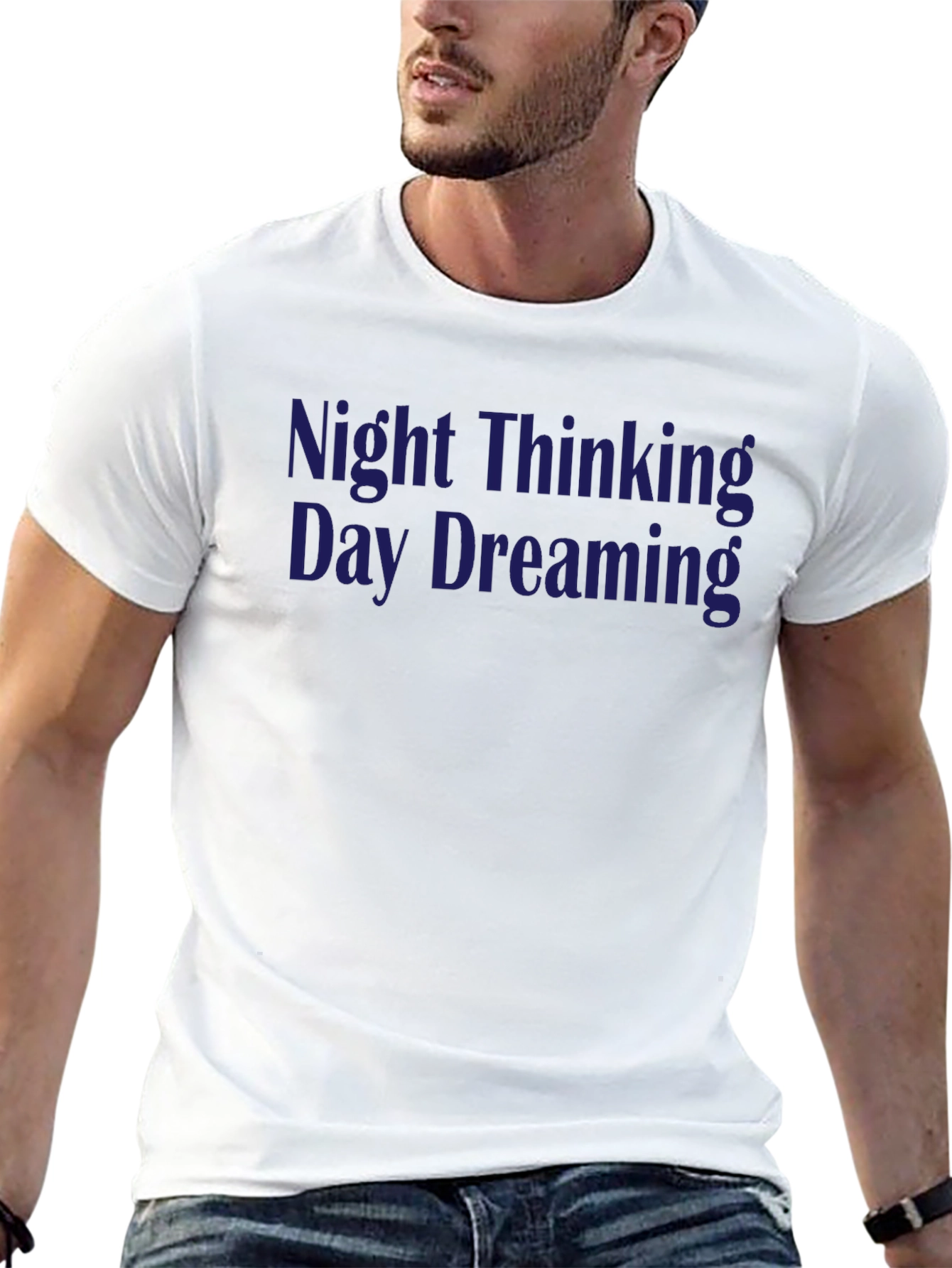 Night Thinking Day Dreaming Graphic T-Shirt