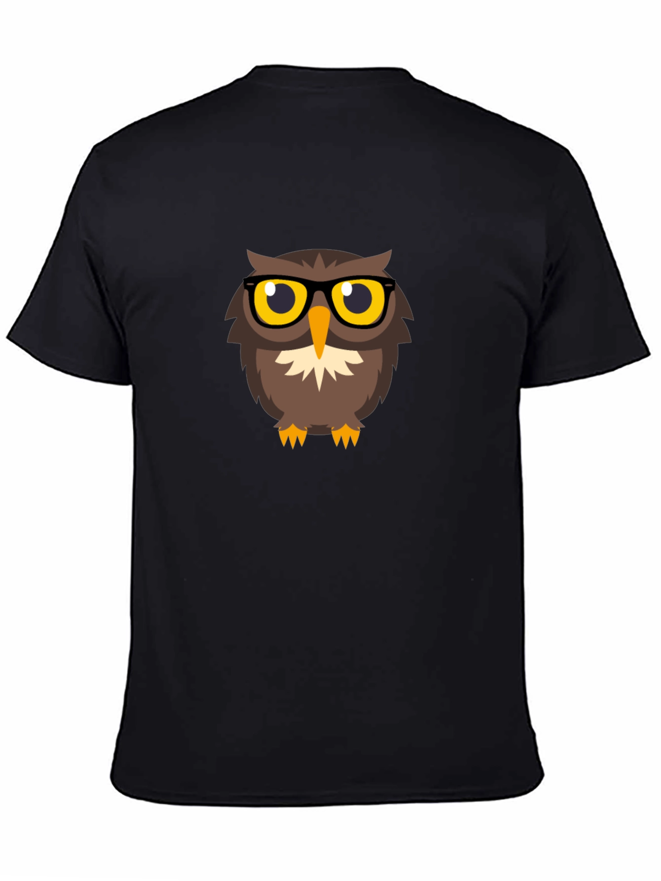 Owl with Glasses Graphic Tee