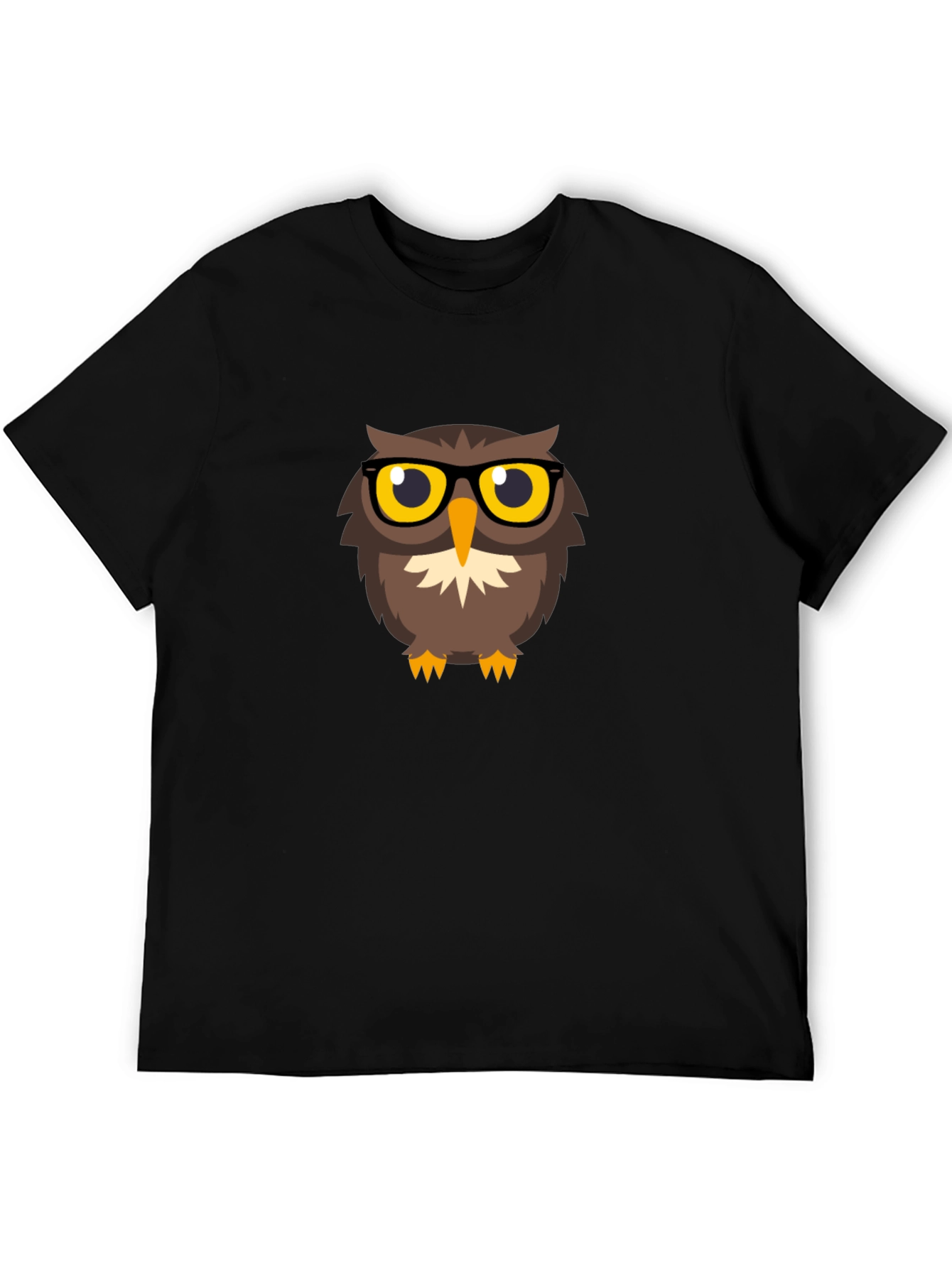 Owl with Glasses Graphic Tee
