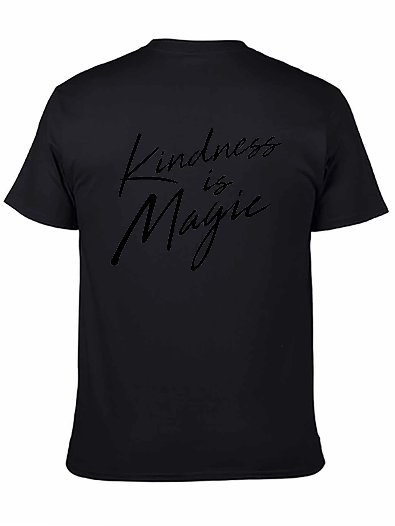 Kindness Is Magic Black T-Shirt