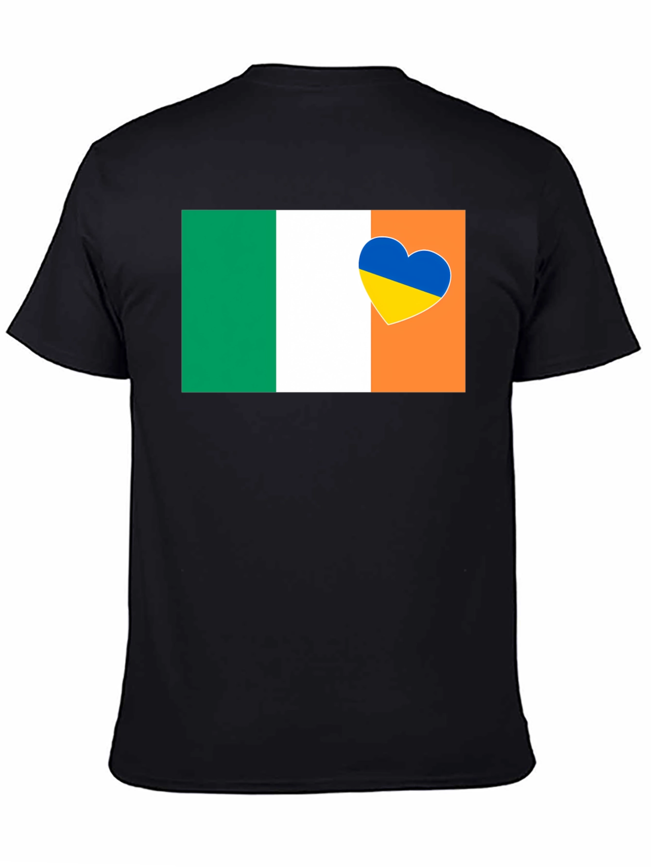 Ireland & Ukraine Heart T-Shirt