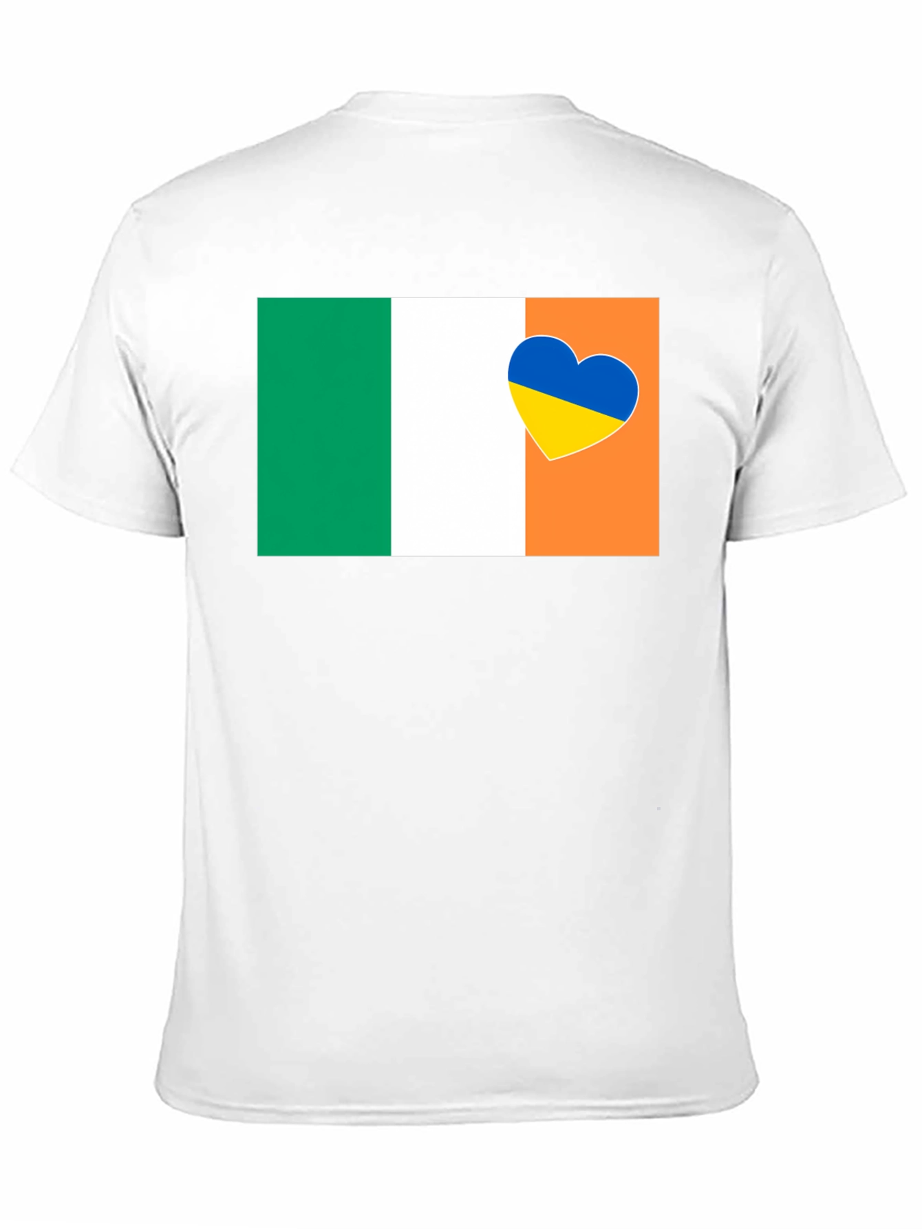 Ireland & Ukraine Heart T-Shirt