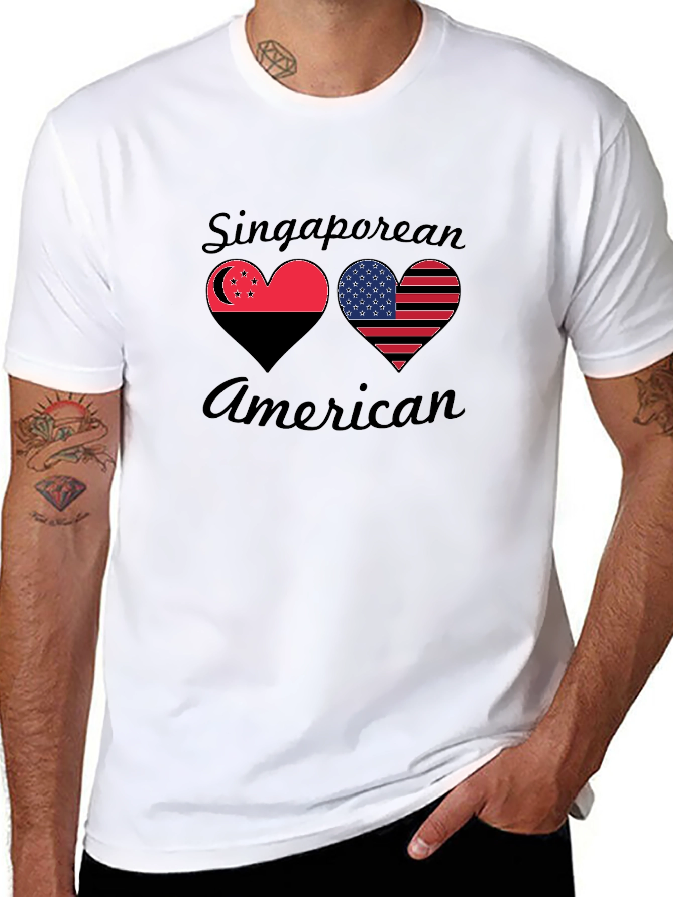 Singaporean American Pride T-Shirt
