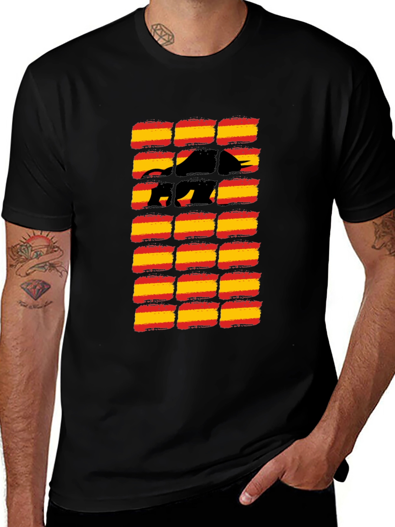 Spanish Bull Flag T-Shirt