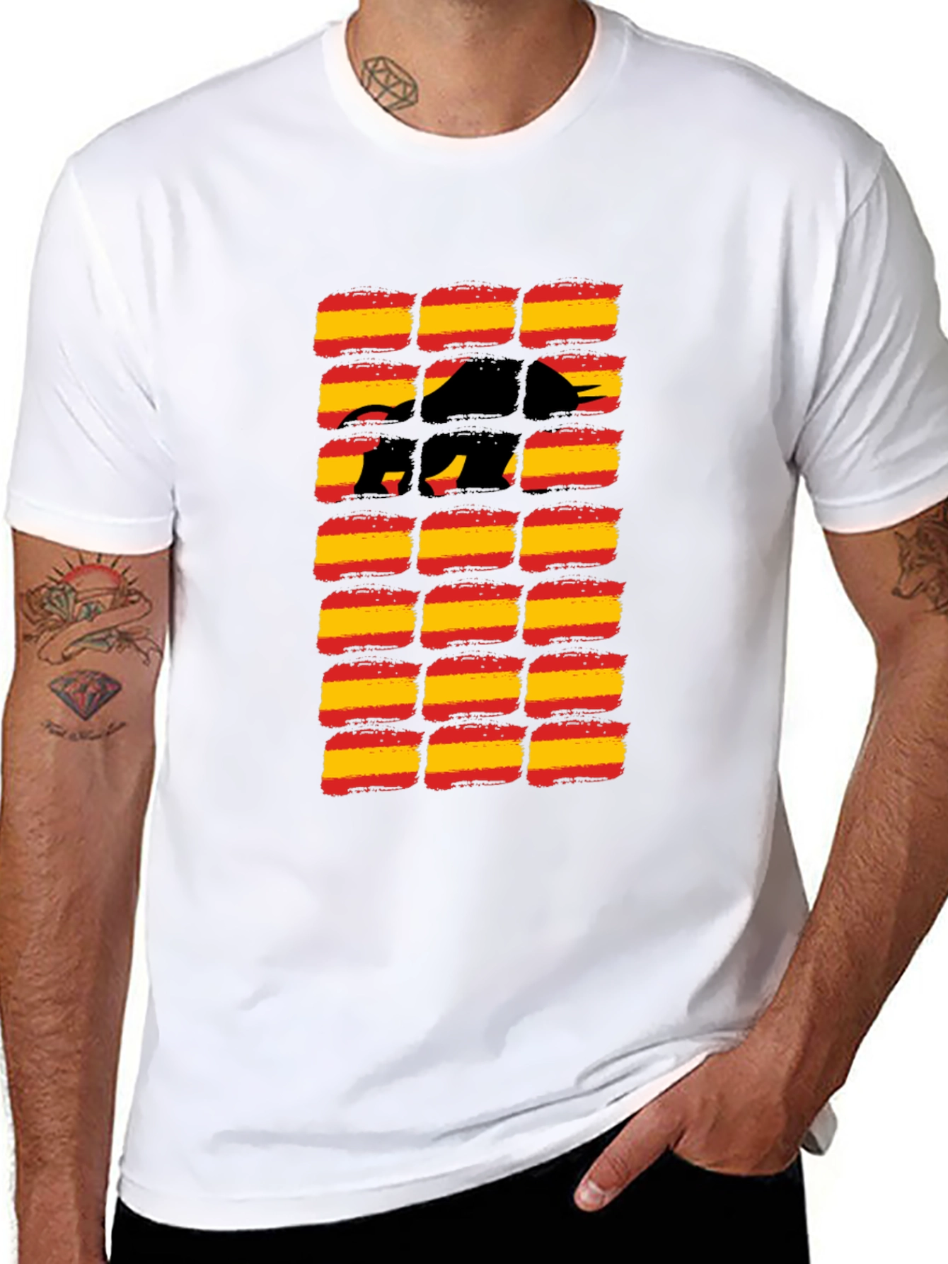 Spanish Bull Flag T-Shirt