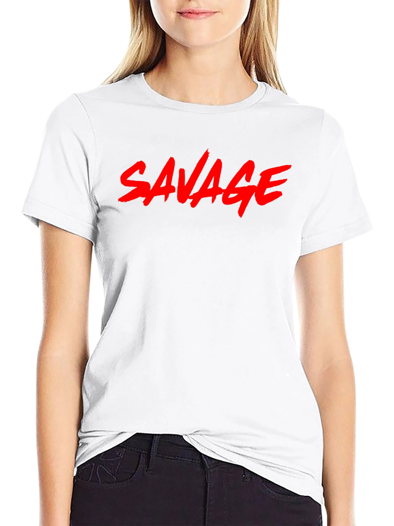 Savage Graphic Tee - Bold Statement Shirt