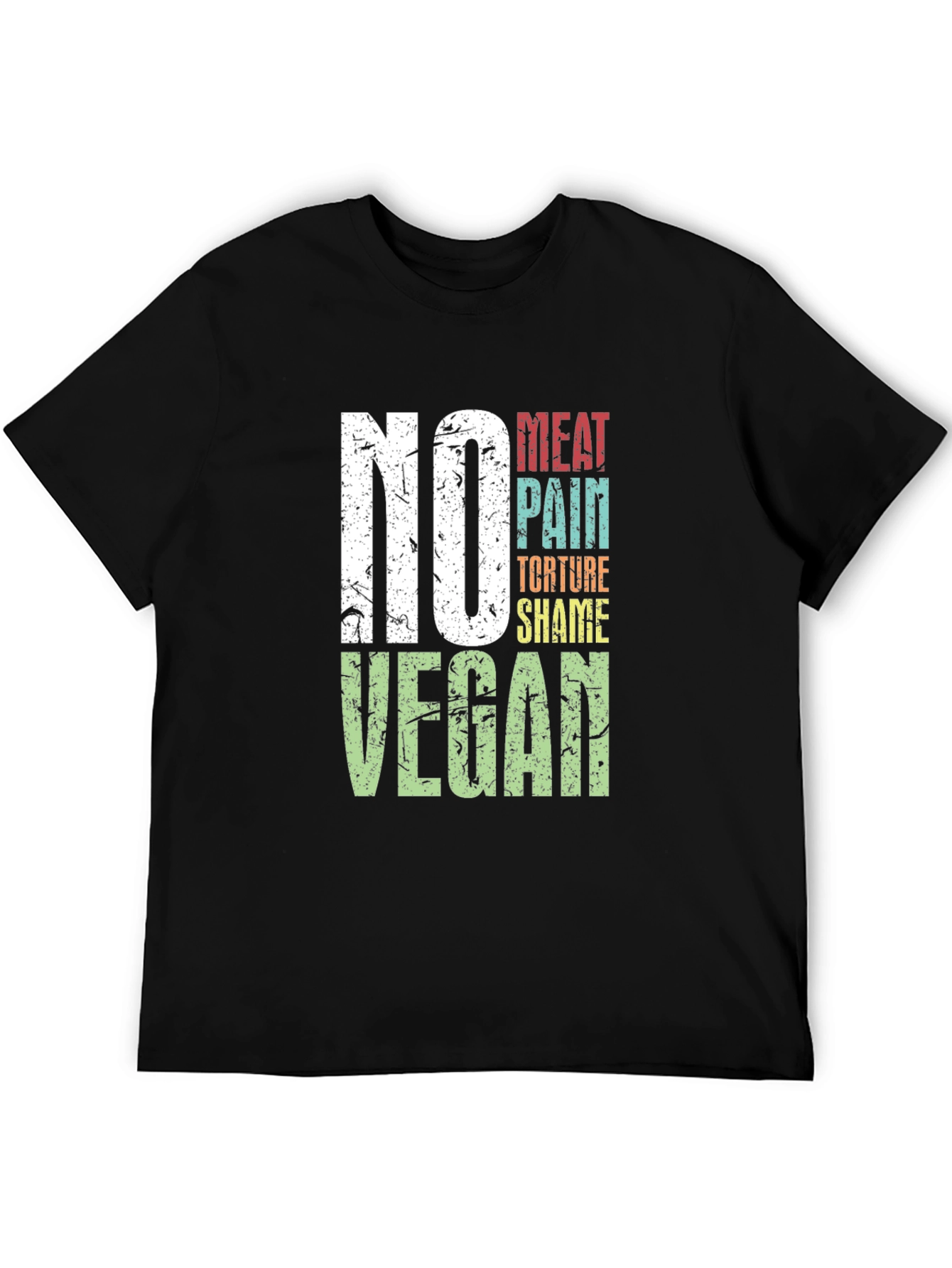 Vegan Slogan Graphic T-Shirt