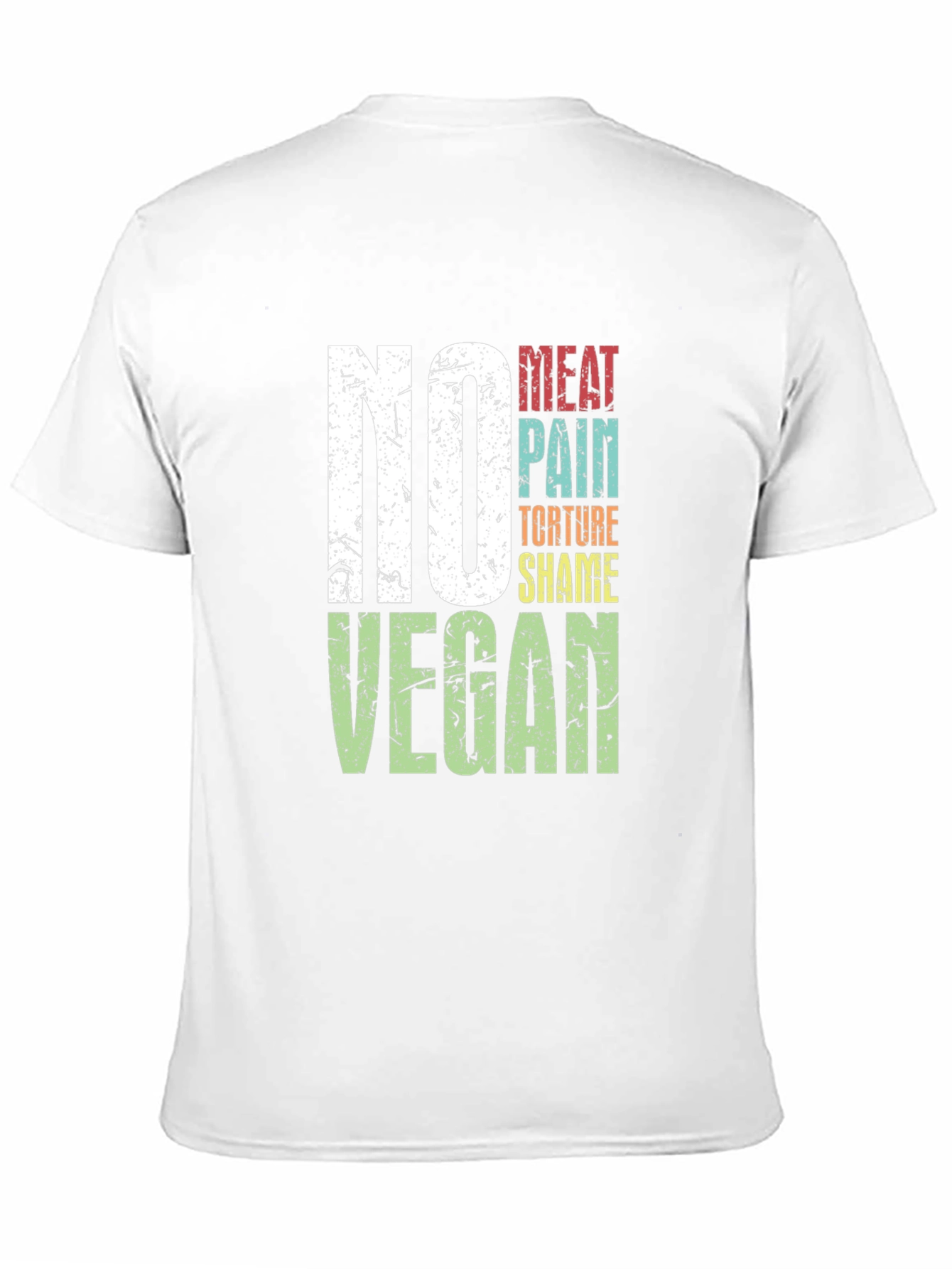 Vegan Slogan Graphic T-Shirt