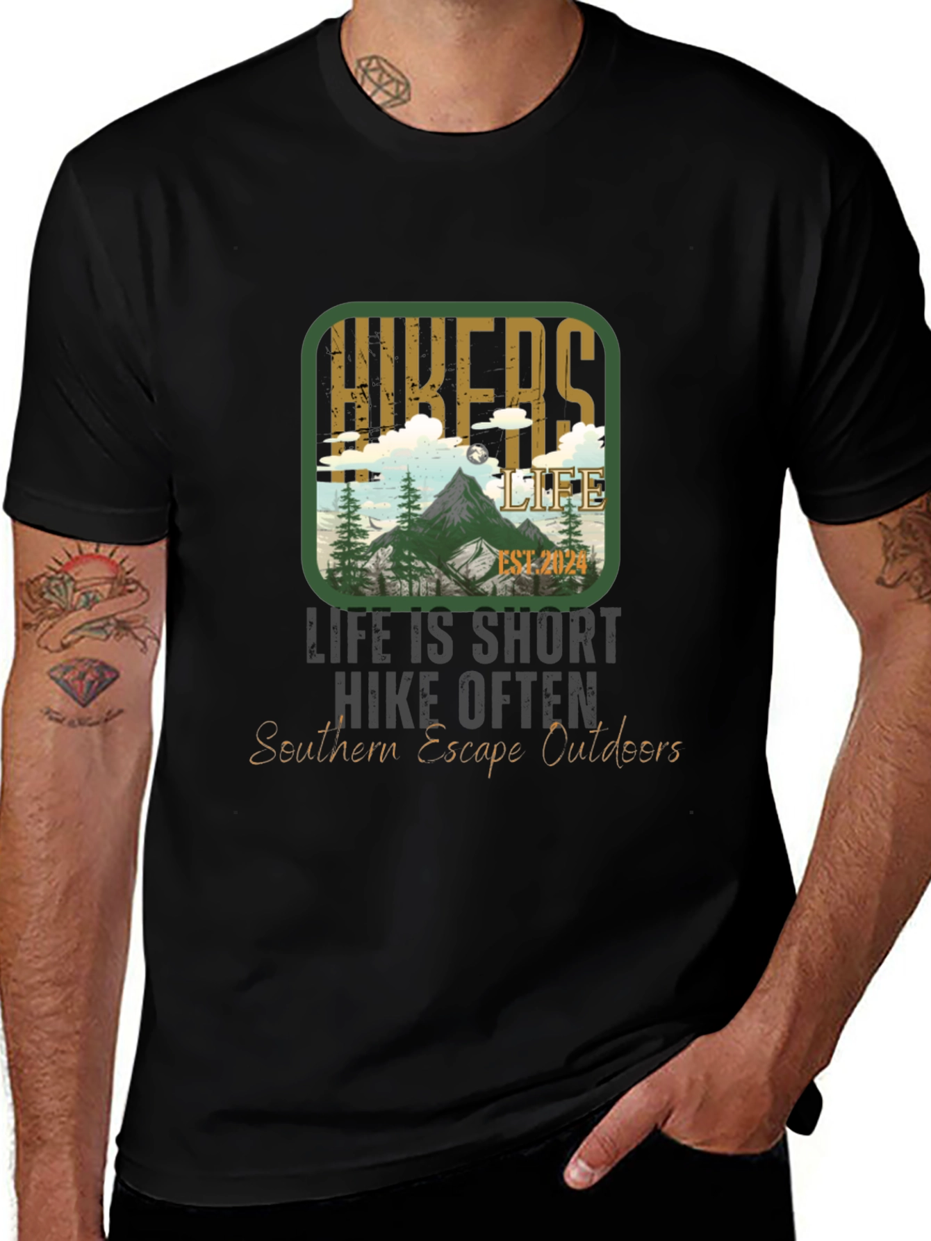 Hikers Life T-Shirt: Southern Escape Outdoors